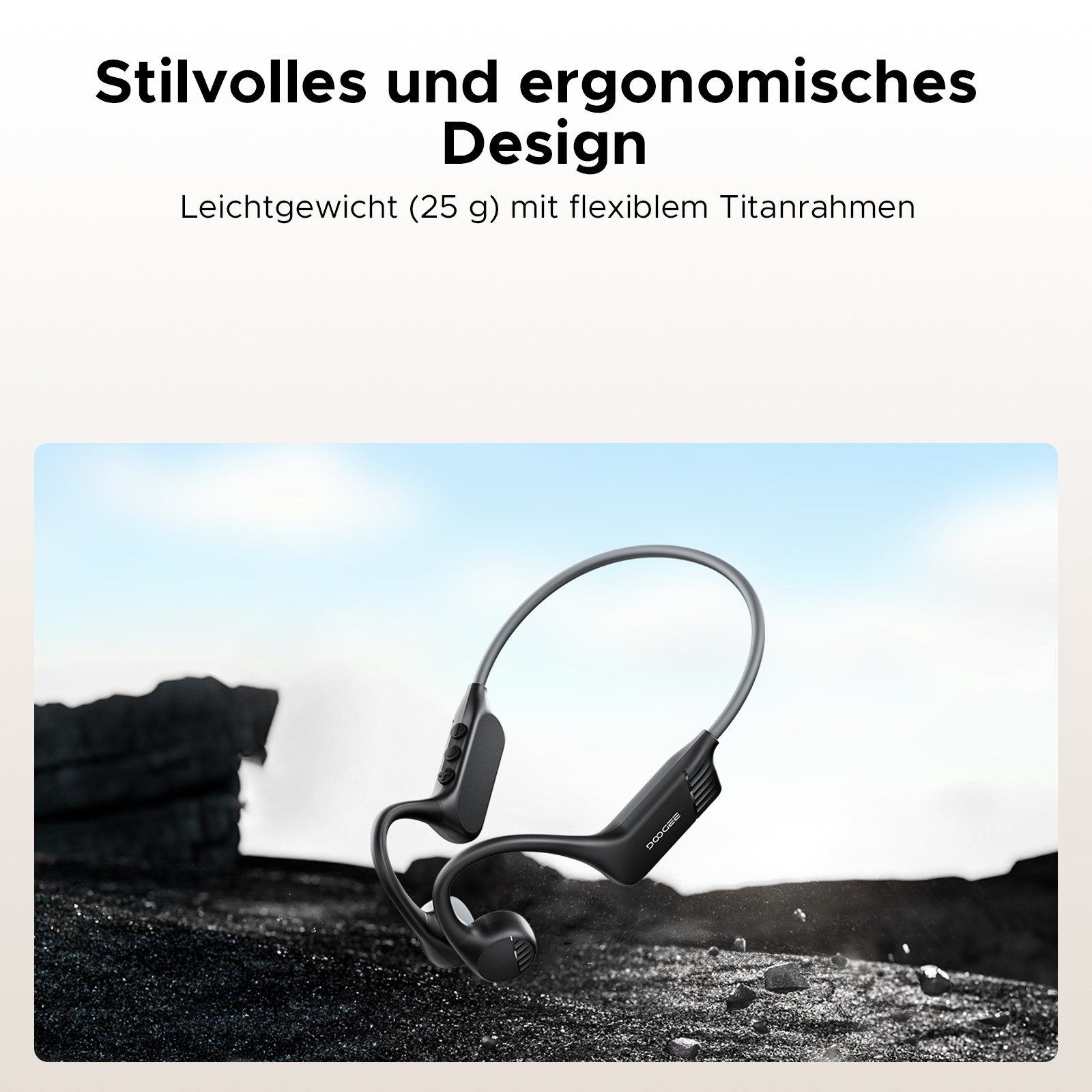 DOOGEE S200X, inkl. Knochenschall-Kopfhörer, 5G 10100mAh Android 16 Outdoor Smartphone (6.72 Zoll, 512 GB Speicherplatz, 100 MP Kamera, 12GB, KI-Assist. & KI-Fotoalb. IP68, 1,32" AMOLED Sekundärdisplay)