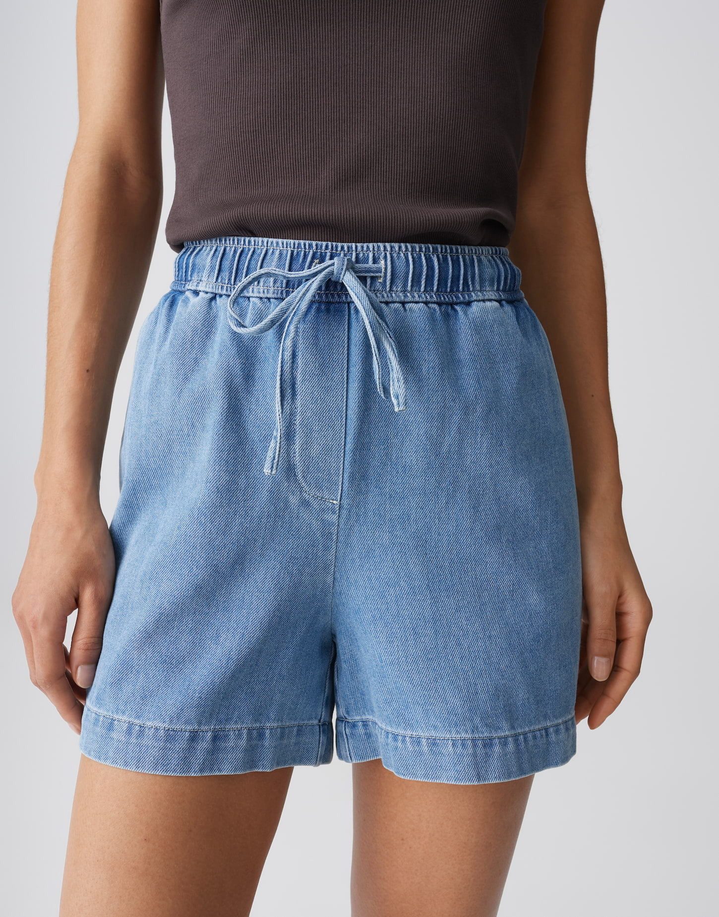 OPUS Shorts Musia shorts aus Denim mit authentischer Waschung Used Effekte setzen lässige Denim Akzente – Bild 4 von 5