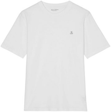 Marc O'Polo T-Shirt Logo-T-Shirt aus Bio-Baumwolle
