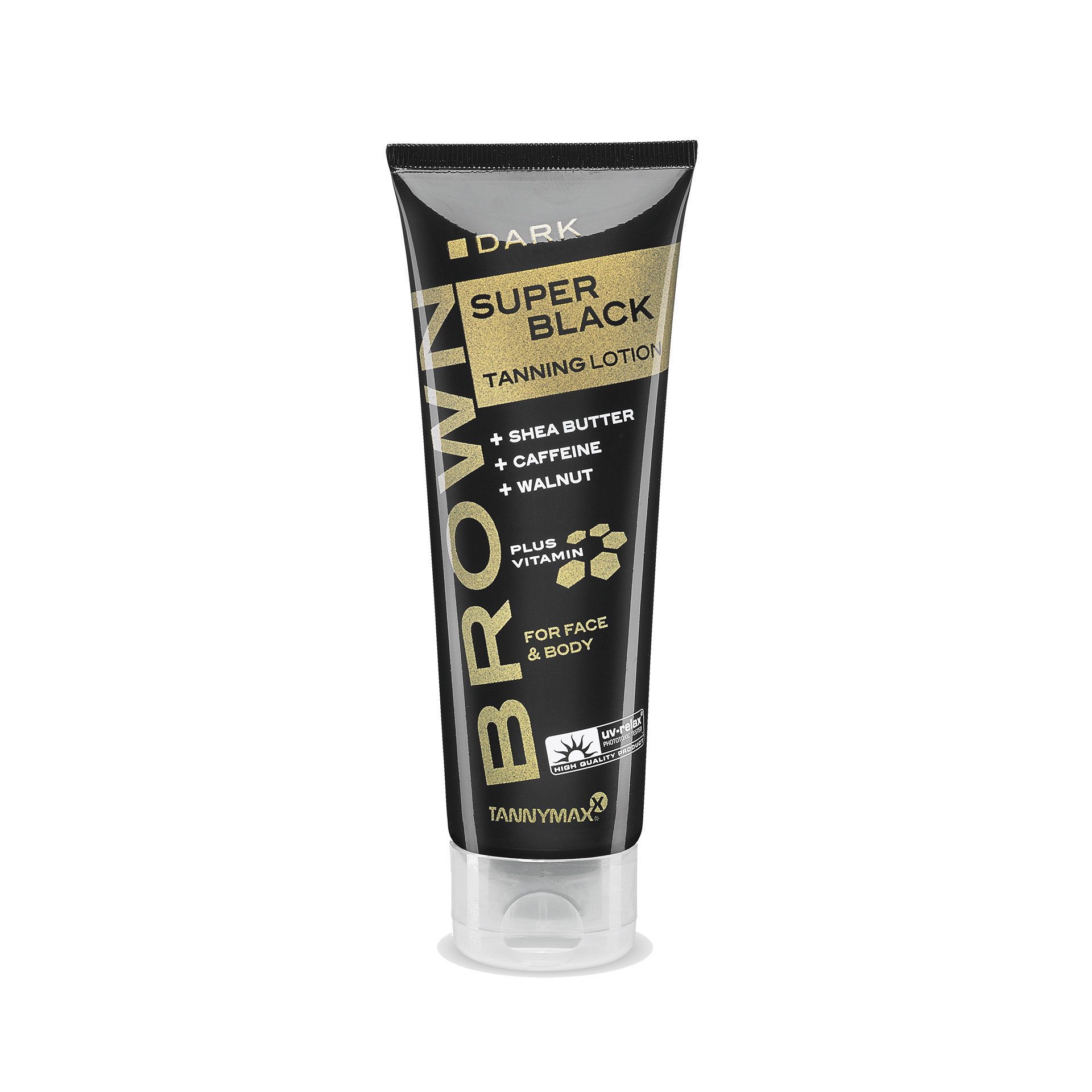 Tannymaxx Selbstbräunungslotion Brown Super Black Tanning 125ml, Ohne Автозагар