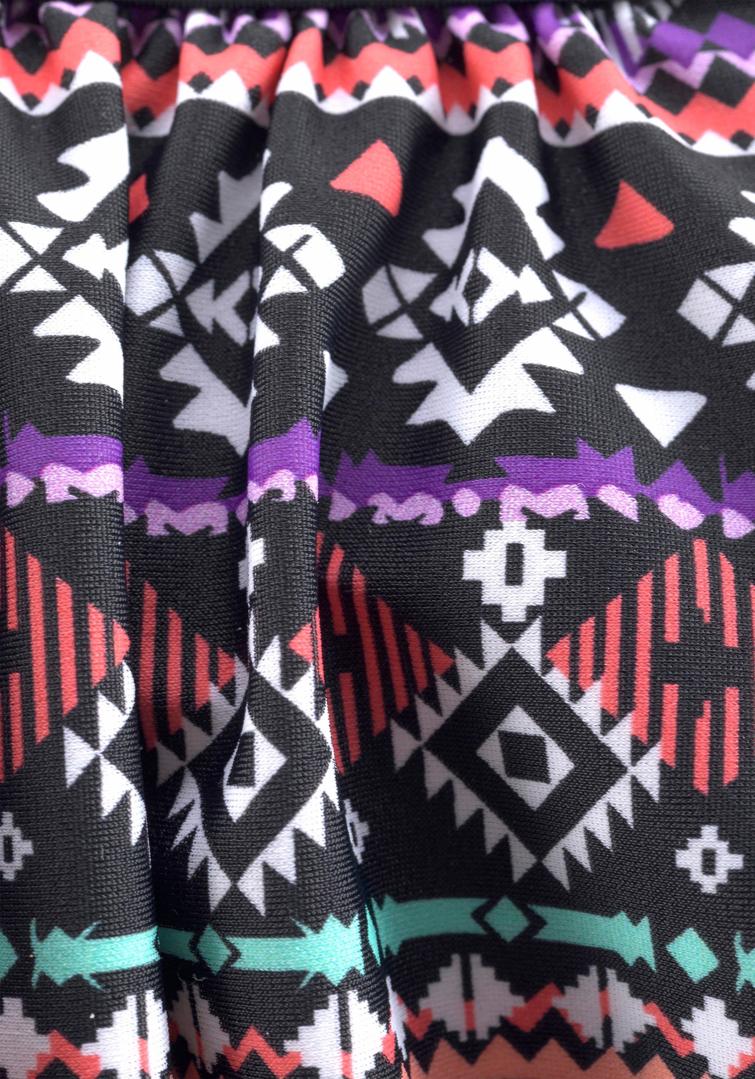 LASCANA Oversize-Tankini im angesagten Ethno-Look