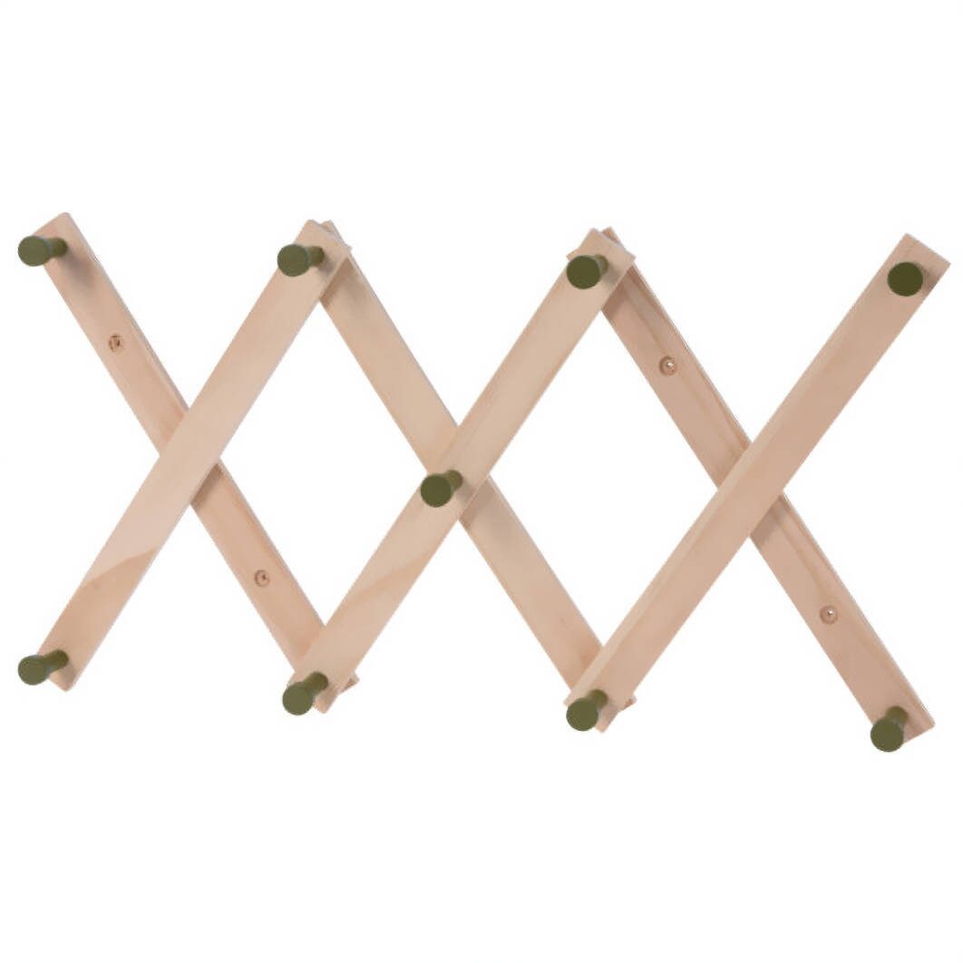 Home & styling collection Garderobenständer Kleiderständer für Kinder, aus Kiefernholz, 60 cm, (Kleiderständer)