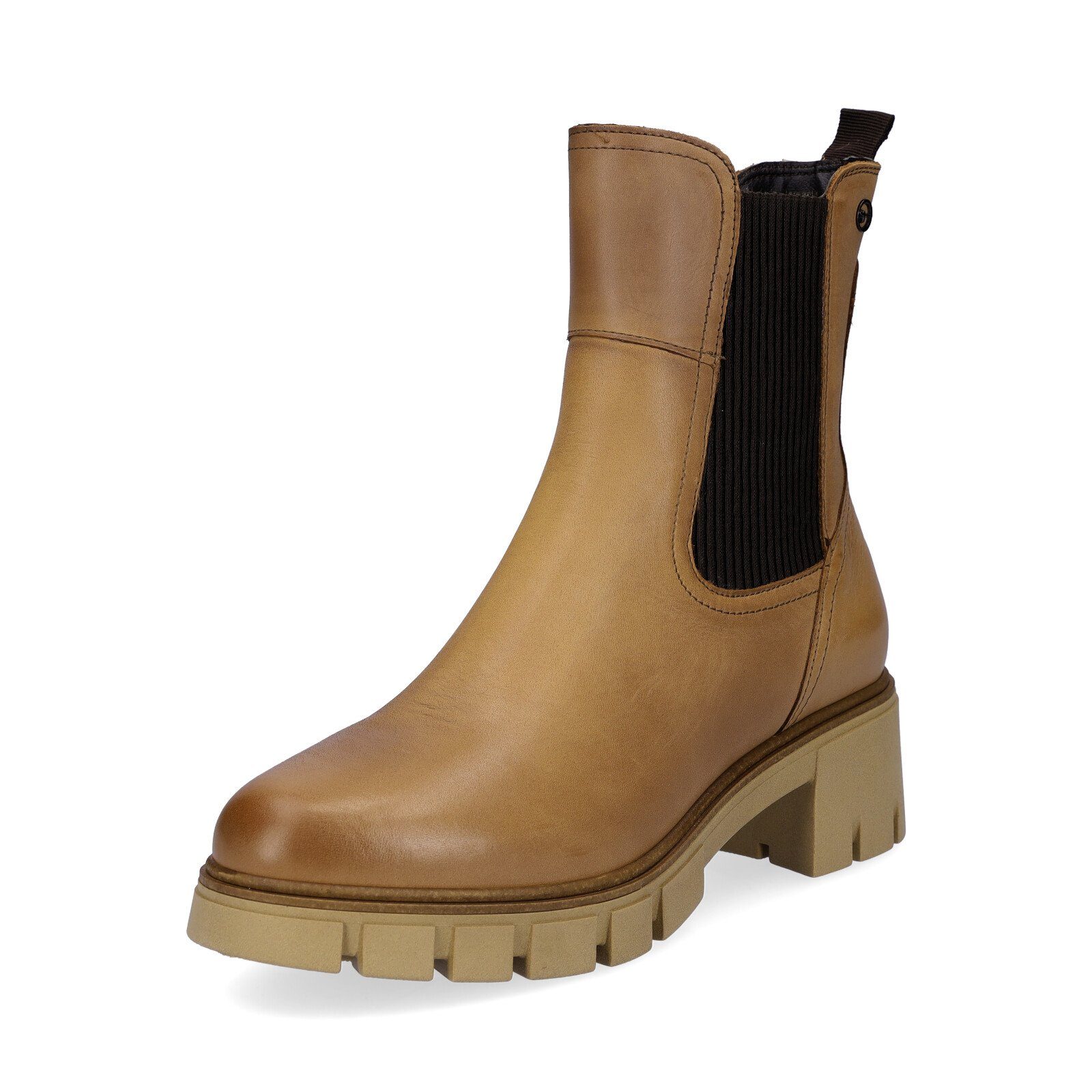 Tamaris Damen Chelsea Boot braun Chelseaboots