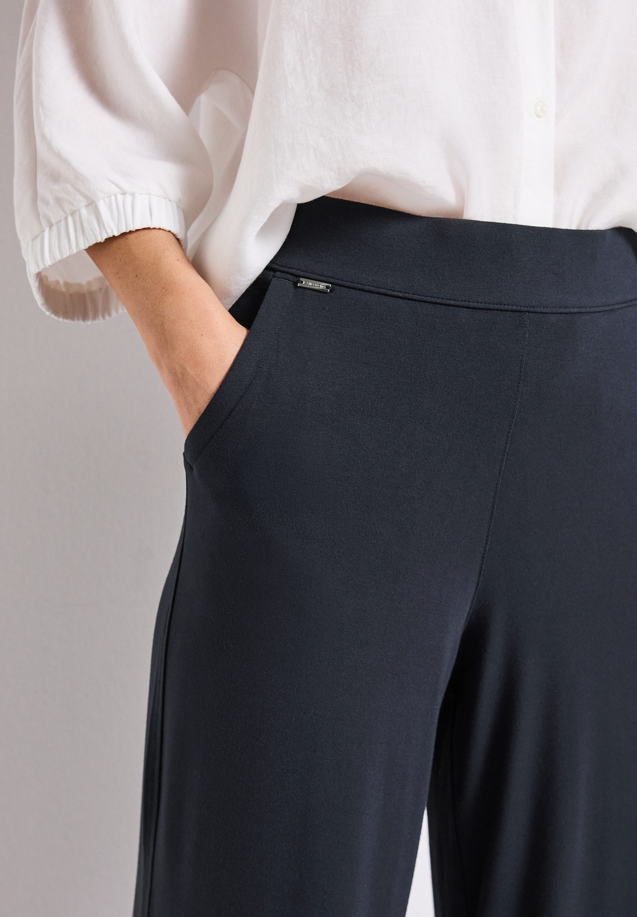 STREET ONE Stoffhose Style EMEE Sommerhose 7/8-Länge und seitliche Taschen