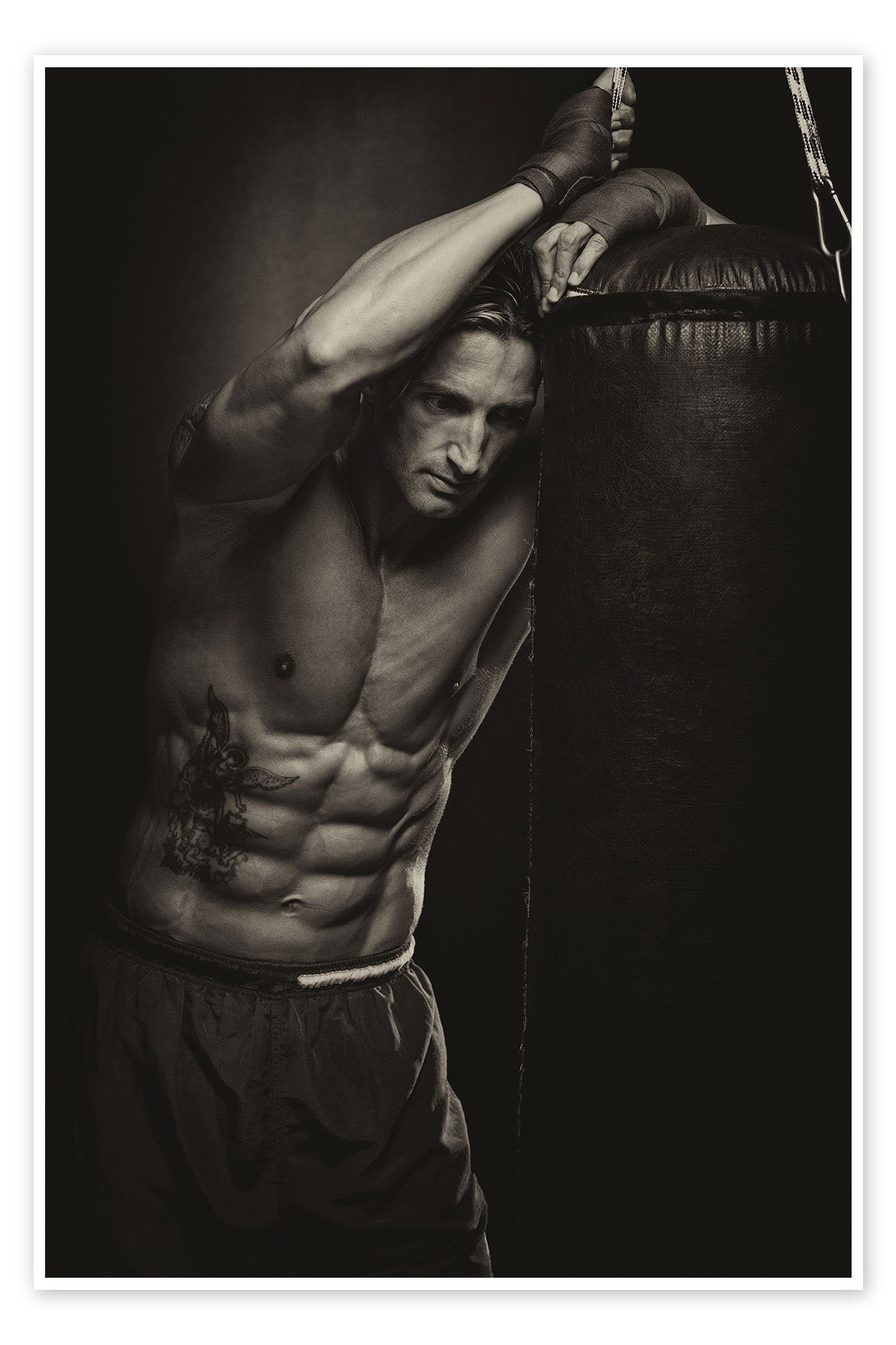 Posterlounge Poster Editors Choice, Atempause, Fitnessraum Fotografie