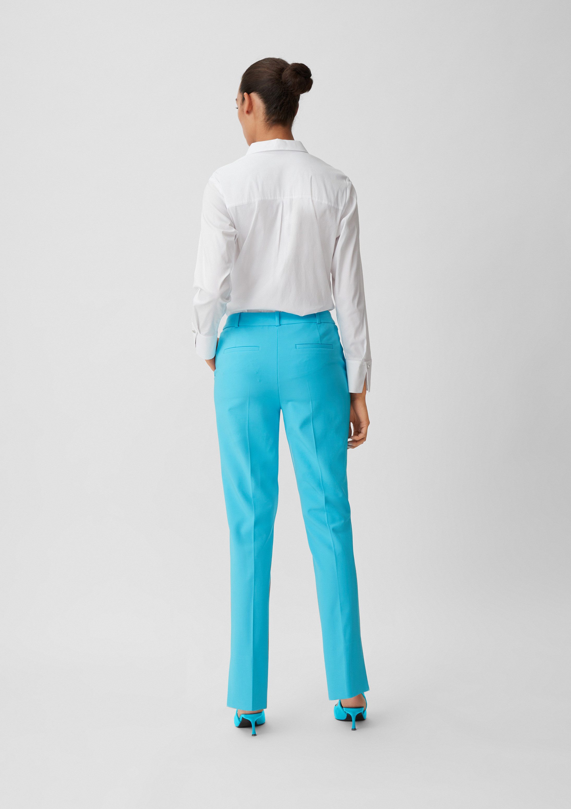 comma Chinos Hose Slim: Hose aus Twill
