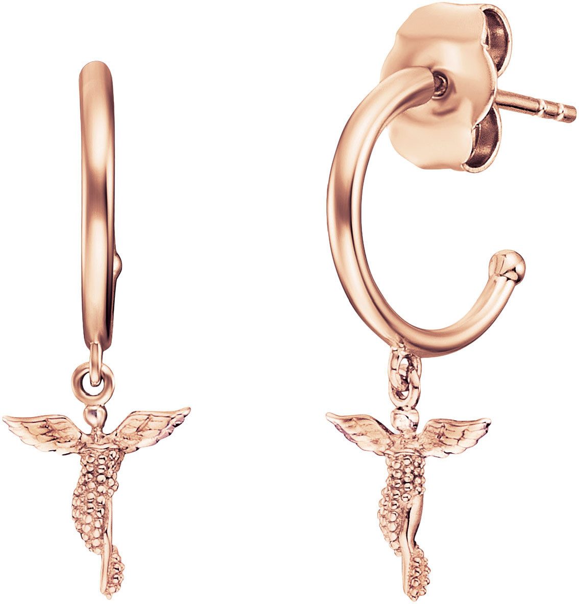 Paar Creolen Engel, ERE-LILANGEL-G-CR, ERE-LILANGEL-R-CR