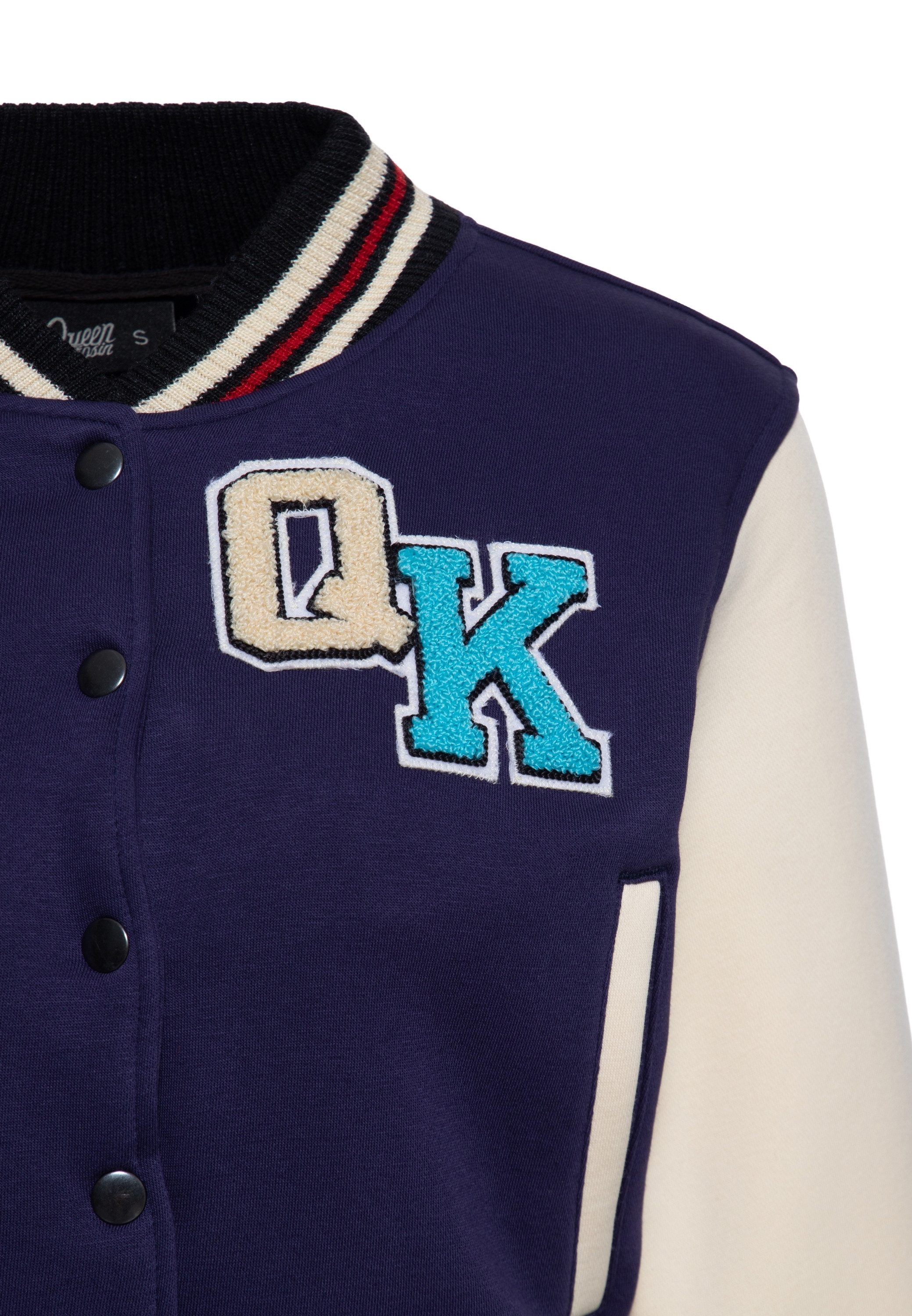 QueenKerosin Collegejacke Dolce Far Niente (1-St) Cropped Fit