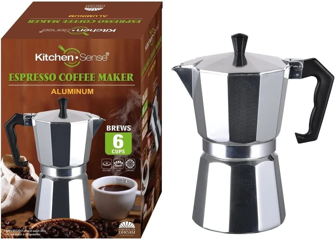 Tassen) Kaffeemaschine Filterkaffeemaschine DOTMALL (12 EDM Aluminium