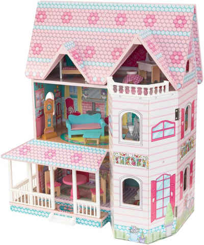 KidKraft® Puppenhaus Holzspielzeug, Abbey Manor, inklusive Möbel