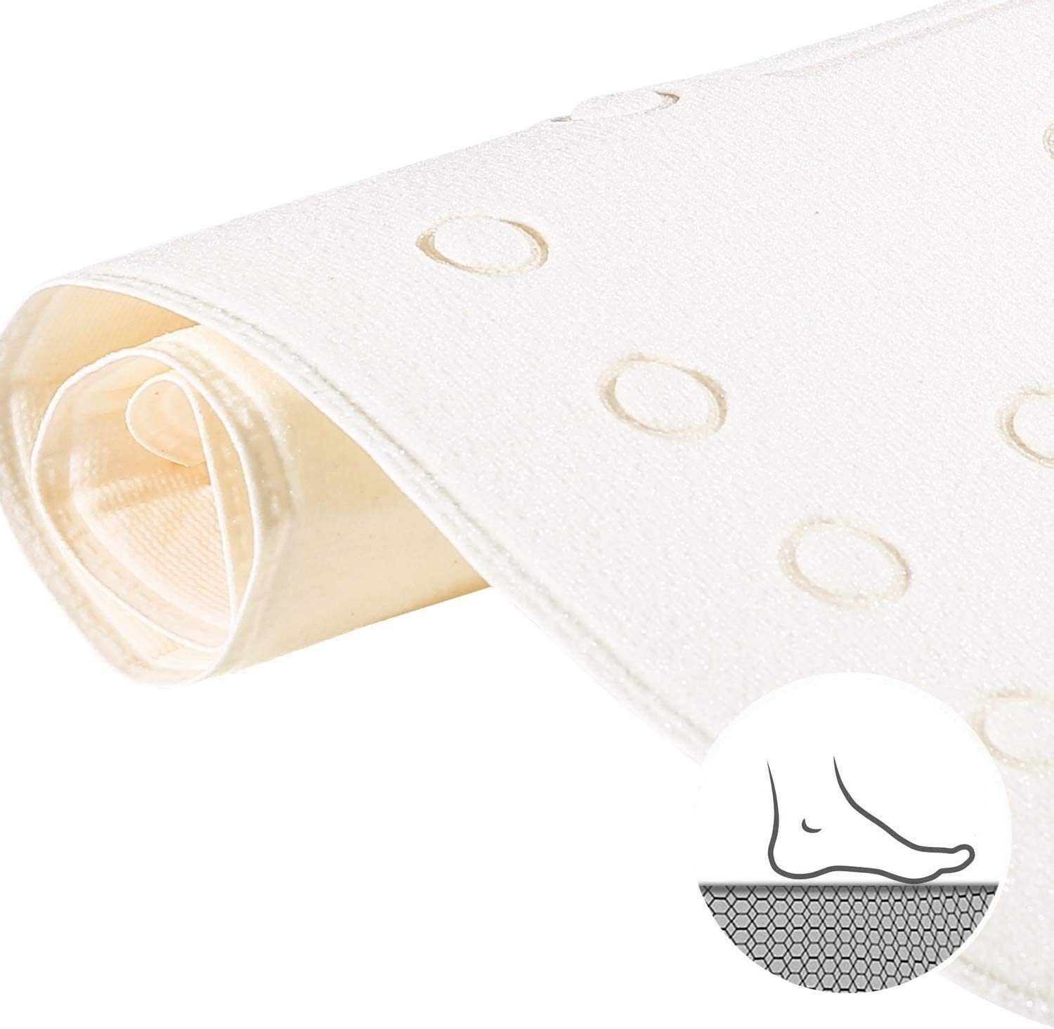 Elegear Duscheinlage rutschfest mit Saugnäpfen, B: 39 cm, L: 70 cm, 1-tlg.