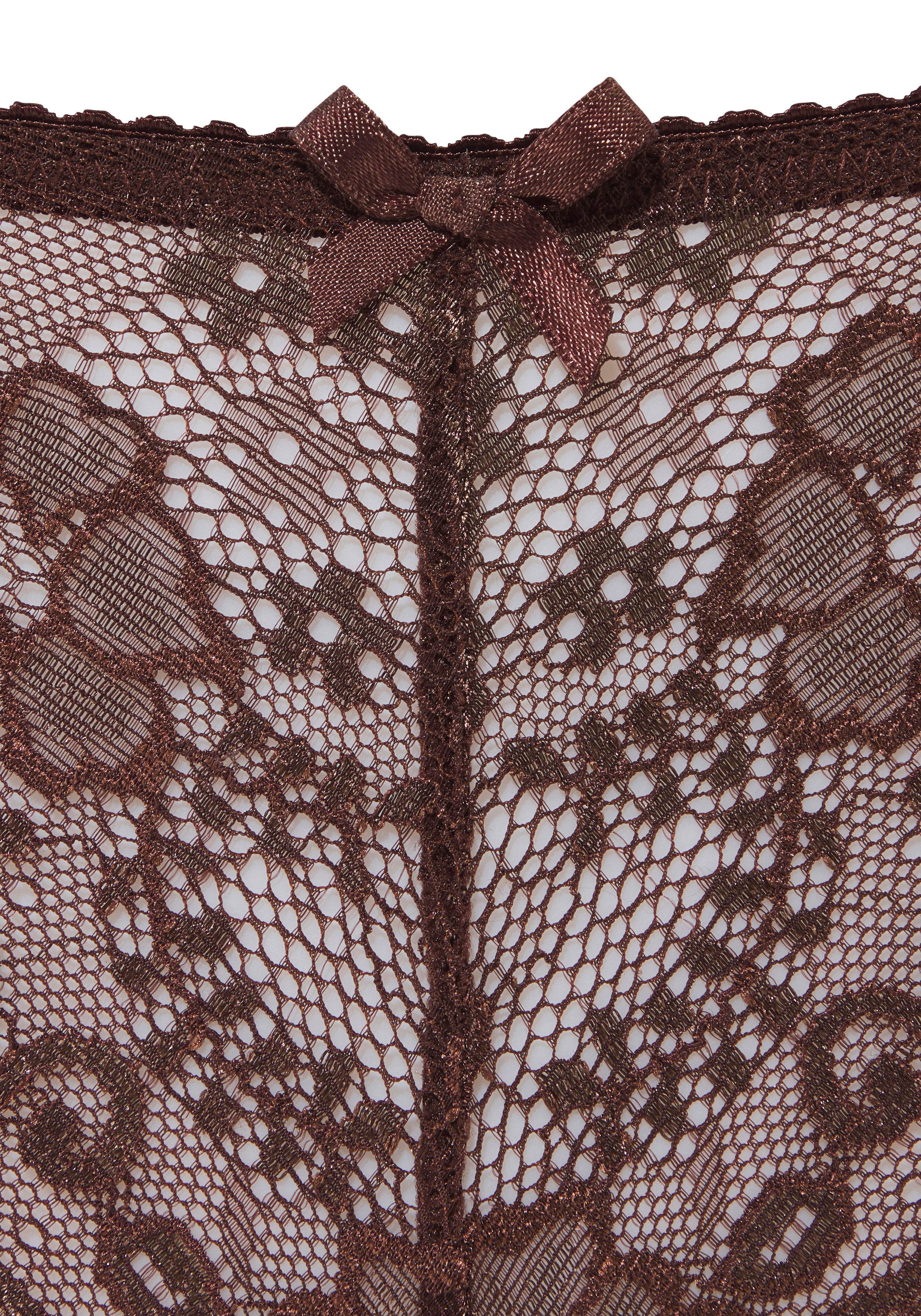 LASCANA String aus schöner Vollspitze und Schleife – Bild 4 von 5
