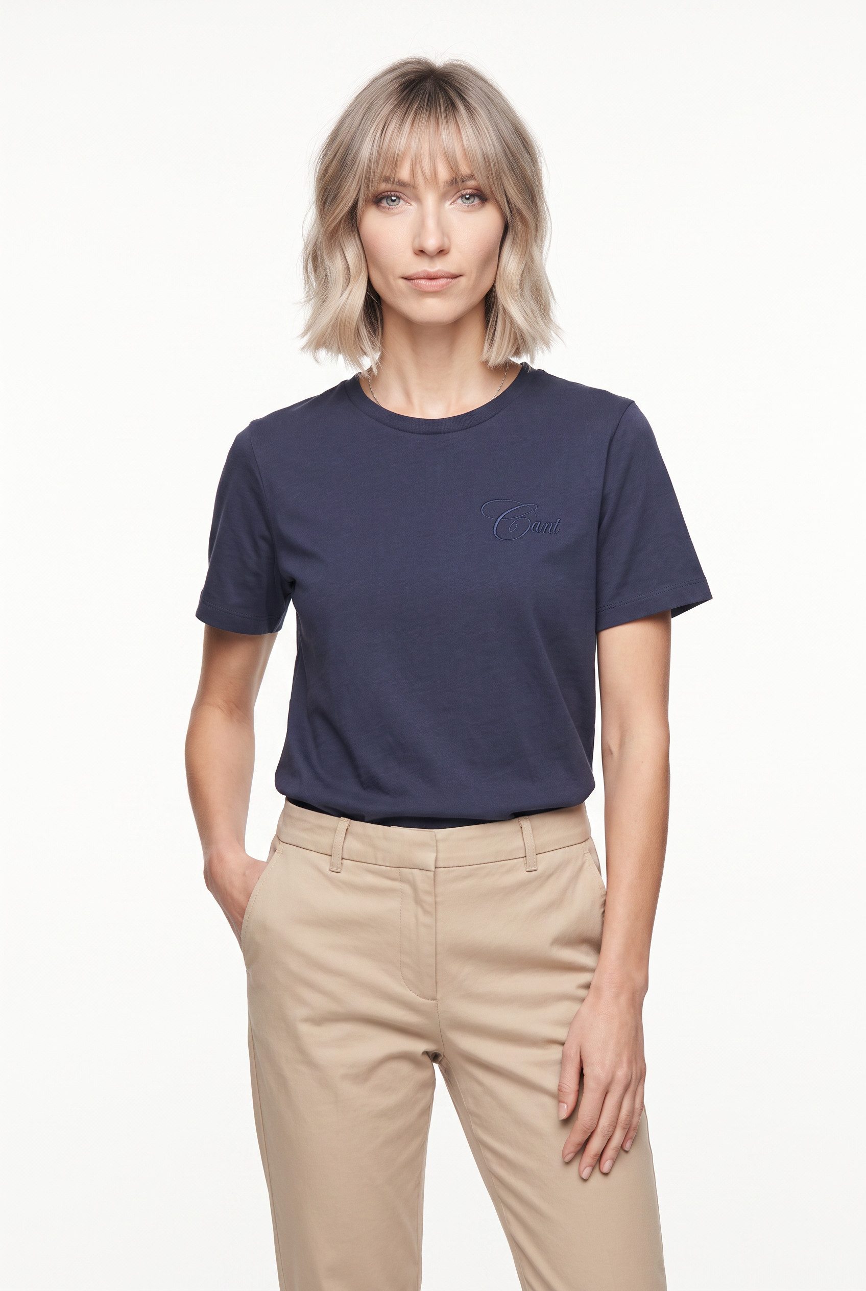 Gant T-Shirt REGULAR TONAL GRAPHIC T-SHIRT Regular fit mit Rundhalsausschnitt