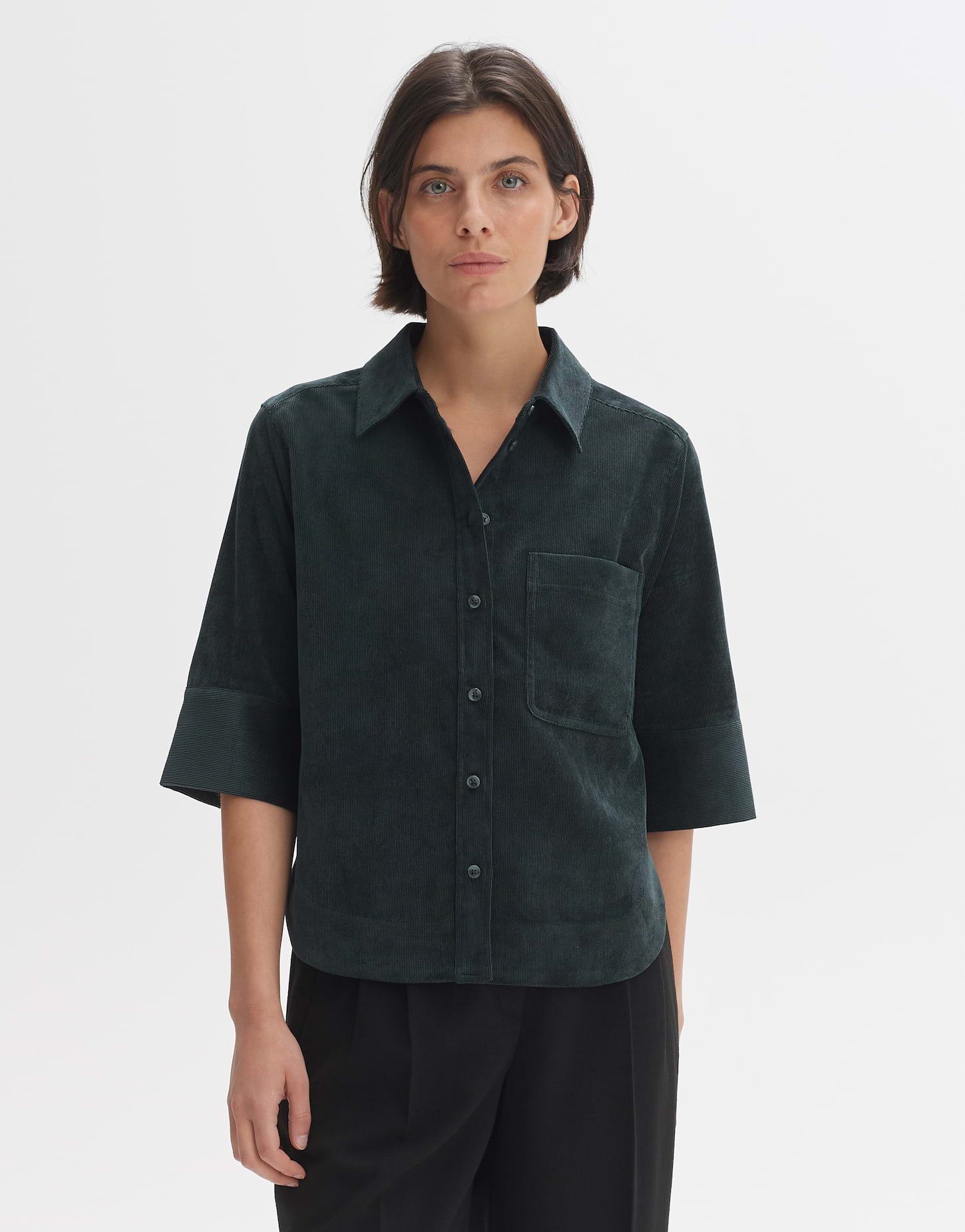 OPUS Kurzarmbluse HHemdbluse FAILISA Loose aus günstig online kaufen