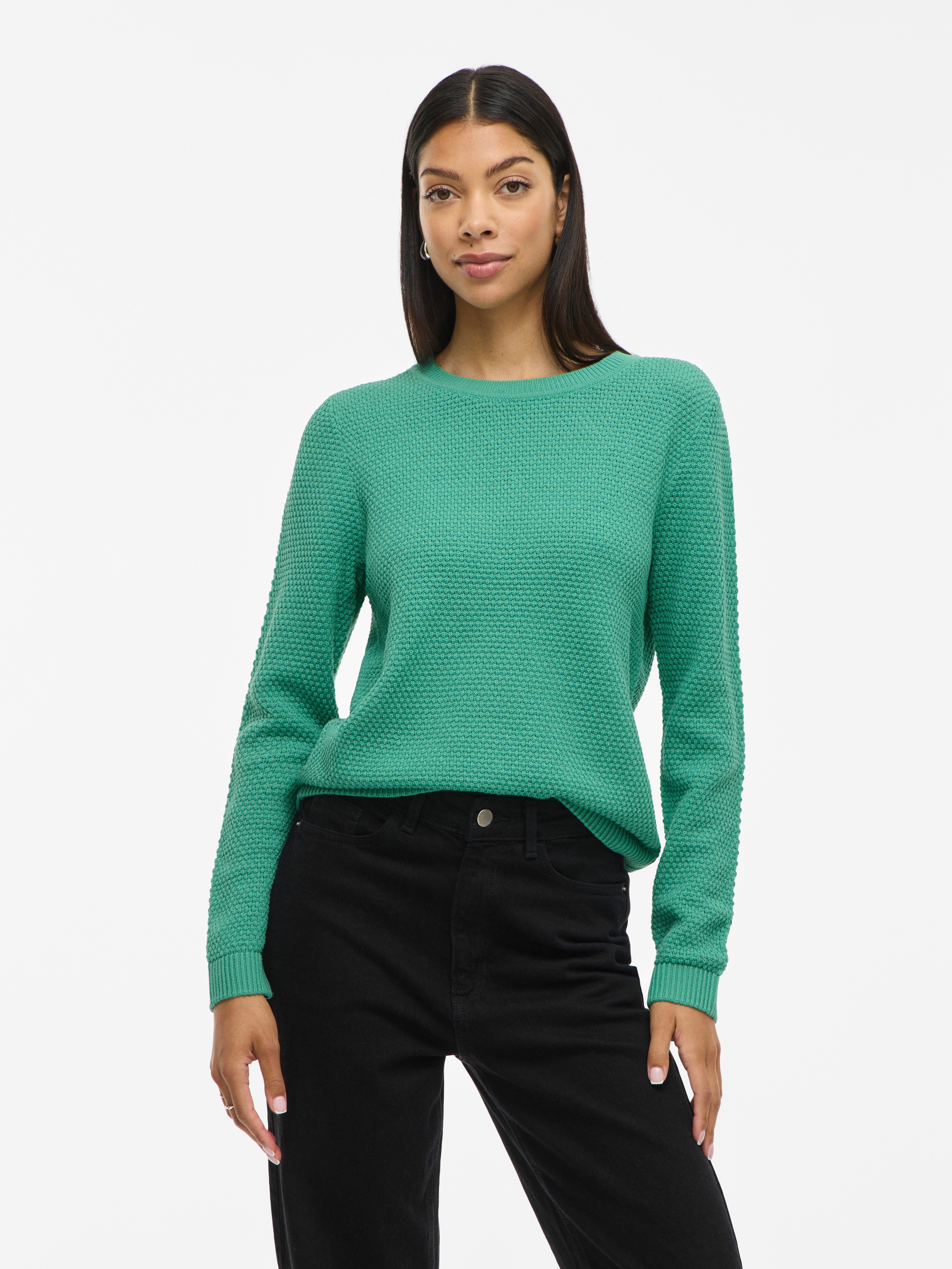 Vila Rundhalspullover VIDALO O-NECK L/S KNIT TOP- NOOS günstig online kaufen