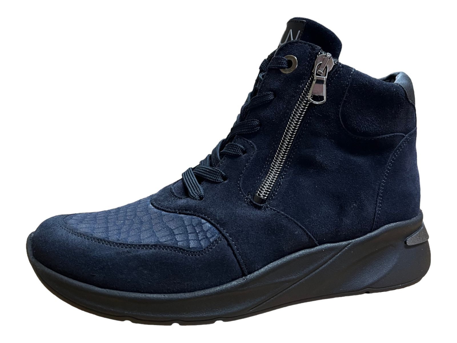 Waldläufer Waldläufer Damen High-Top Sneaker H-Dilara 715H80-300-194 notte blau Sneaker