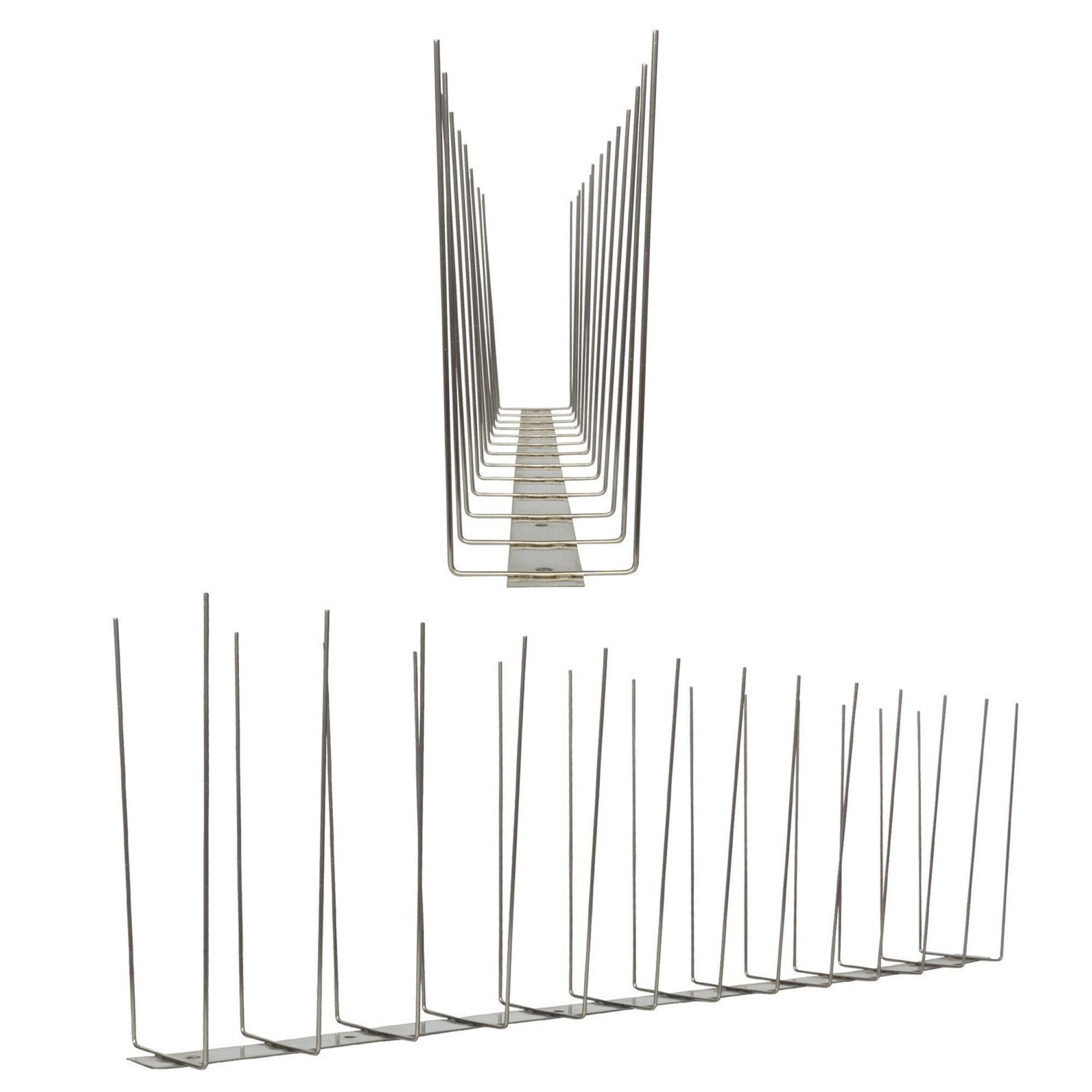 Taubenspikes 3 Meter (6 x 0,5m) Möwenspikes 2-reihig