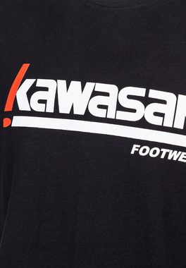 Kawasaki T-Shirt Kabunga mit großem Markenprint