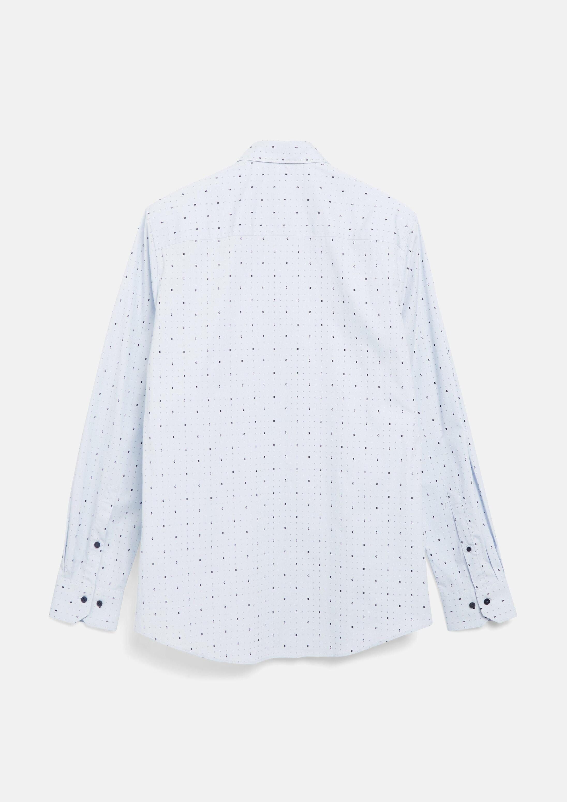 s.Oliver Langarmhemd Hemd Tailored Fit: Button-down-Hemd aus Comfort Stretch