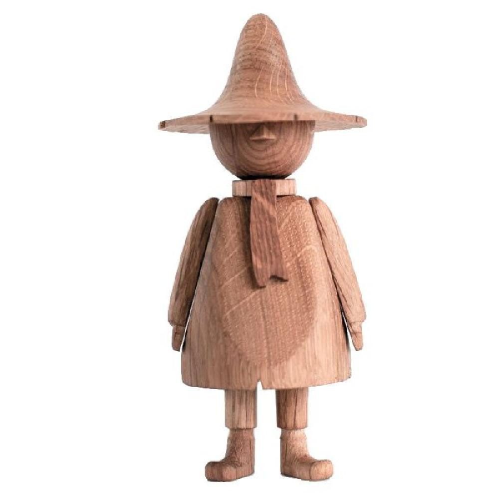 Boyhood Lernspielzeug x Moomin Dekorationsobjekt Snufkin Eichenholz Natur (16,5cm)