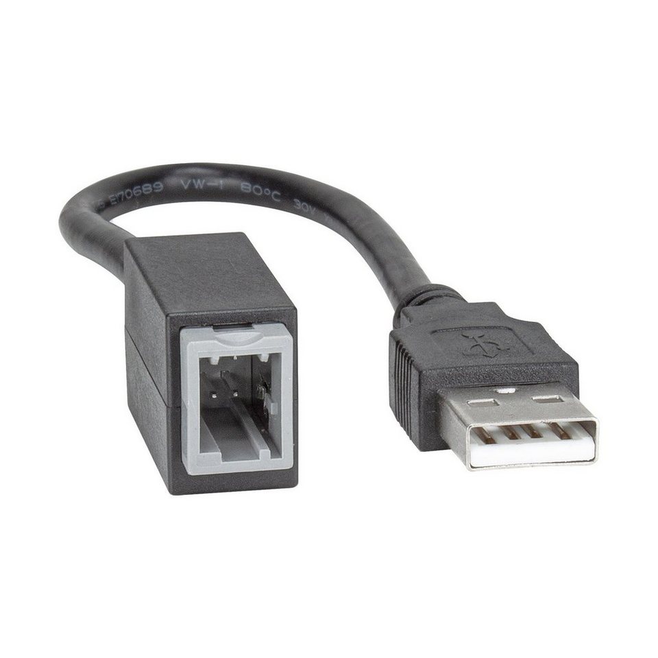 tomzz Audio USB Replacement Adapter passt für Toyota Yaris Aygo X ab KFZ Adapter Toyota Aygo Audio Upgrade: USB Einfach Aufrüsten