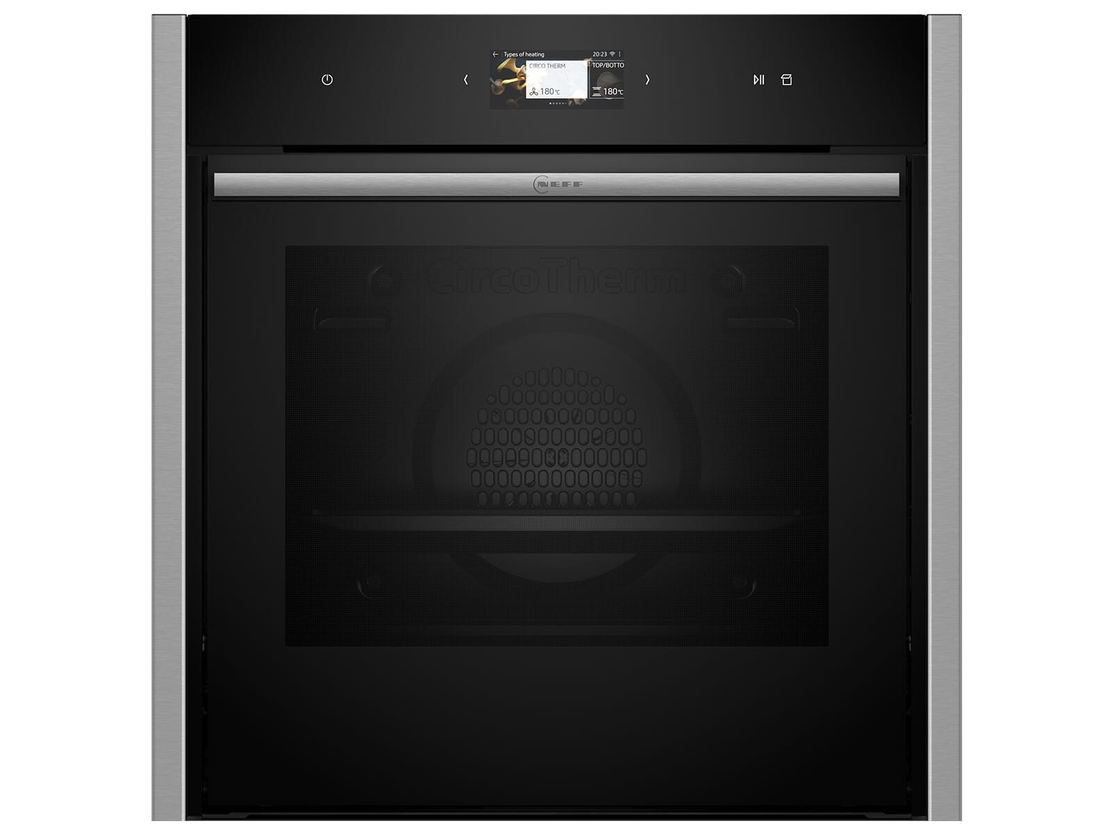 NEFF Einbaubackofen, mit Teleskopauszug nachrüstbar, Pyrolyse-Selbstreinigung