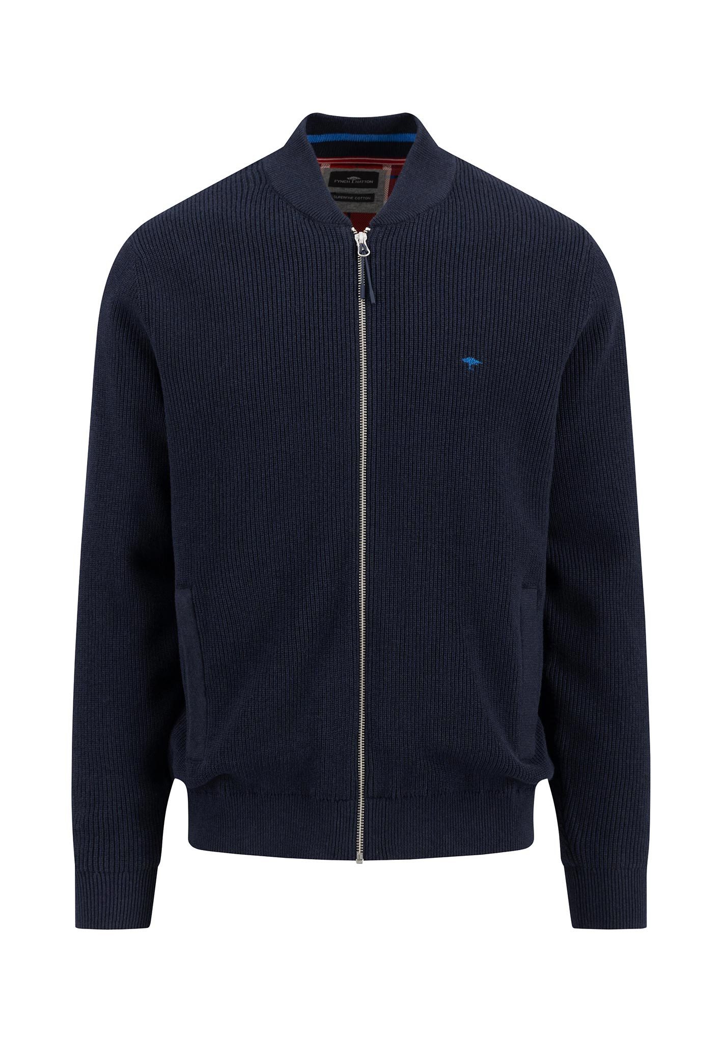 FYNCH-HATTON Strickjacke im Blouson-Style günstig online kaufen