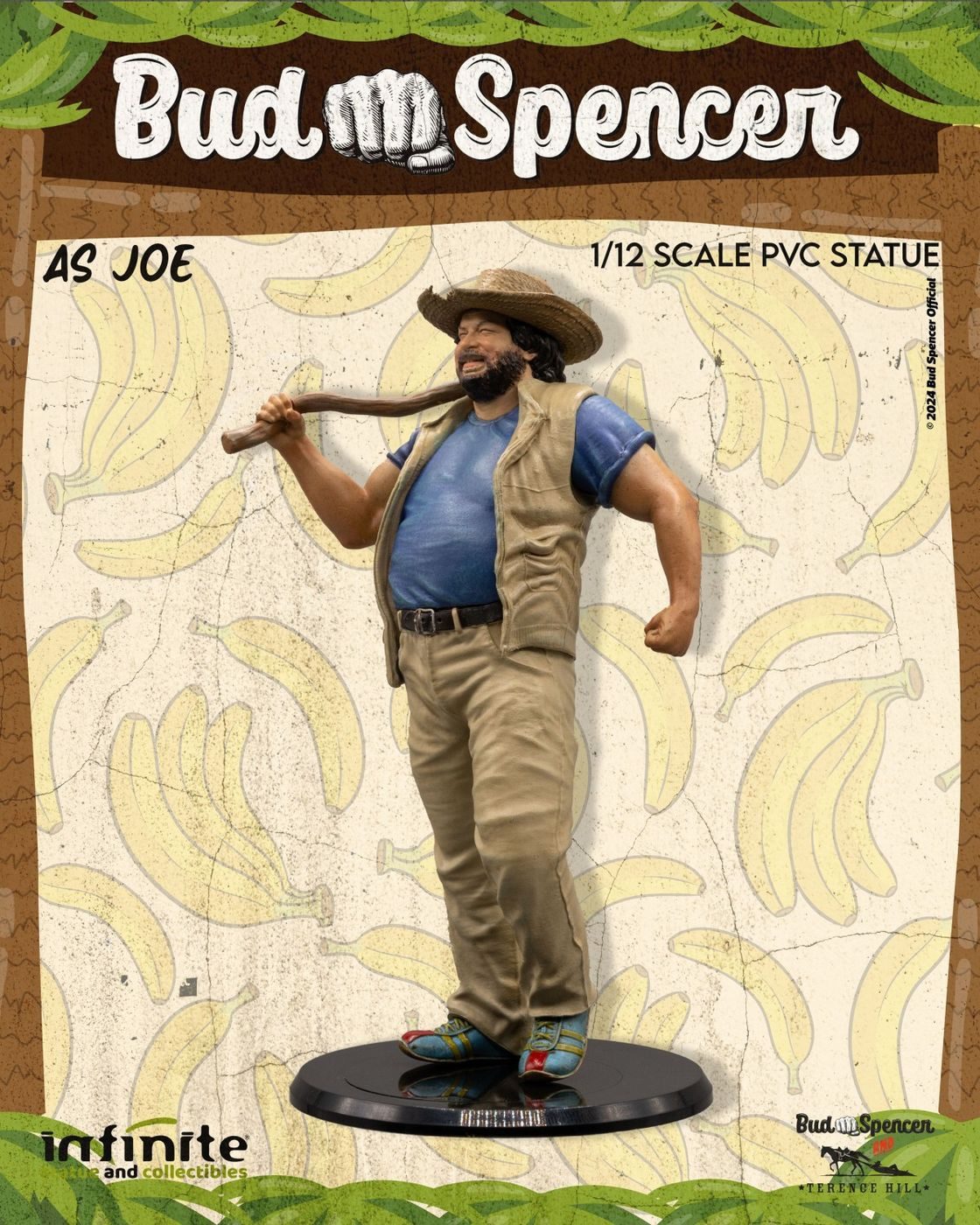 Infinite Statue Merchandise-Figur Bud Spencer as Joe 1/12 PVC 16cm