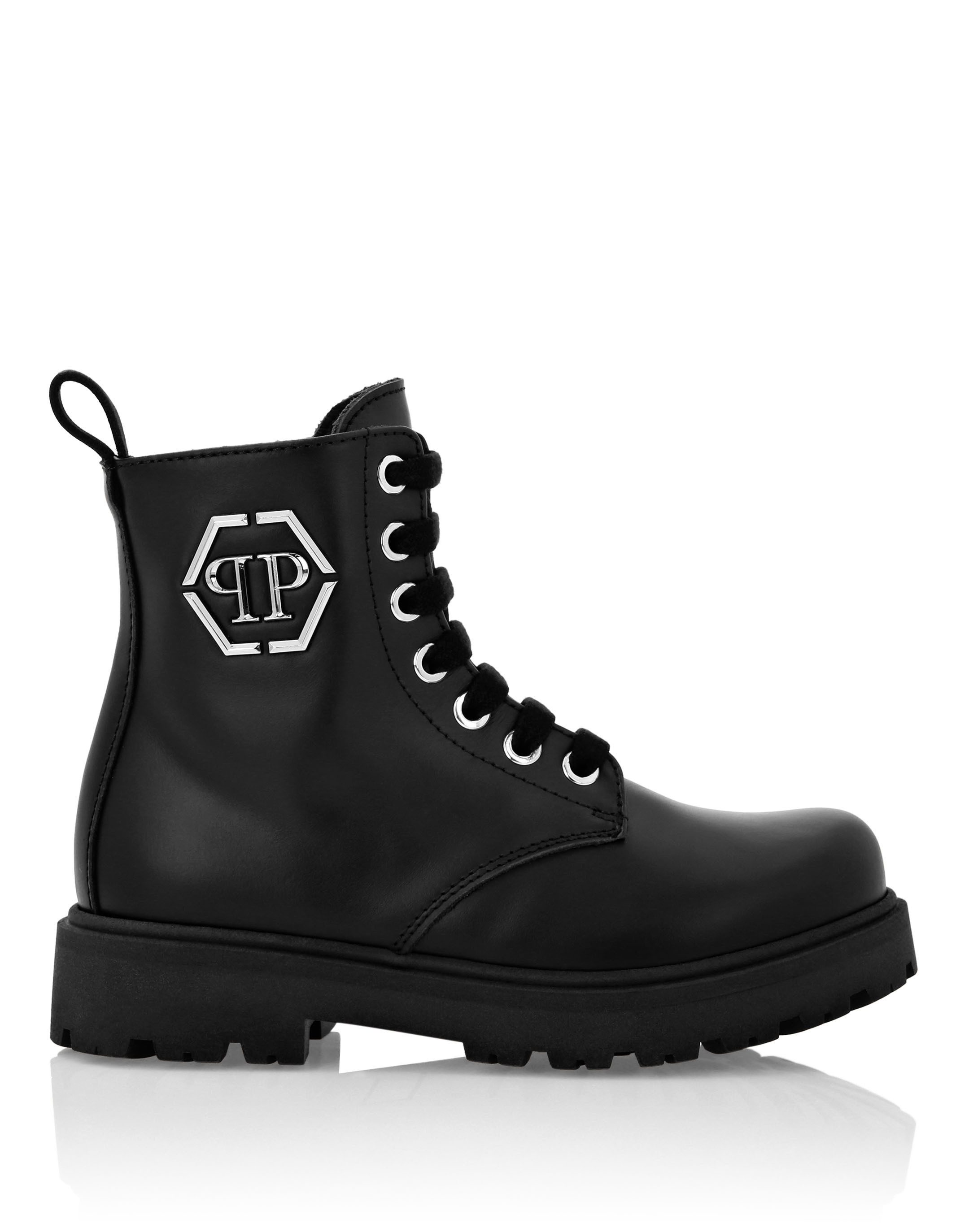 PHILIPP PLEIN Hexagon Schnürstiefelette