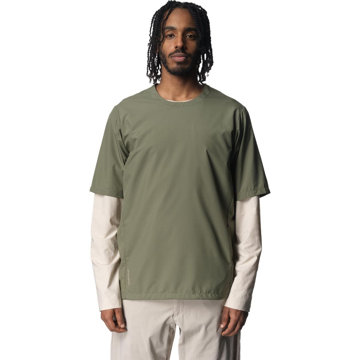 Houdini Kurzarmshirt Weather Tee Leichtes, atmungsaktives T-Shirt mit Wind- und Wetterschutz, ideal