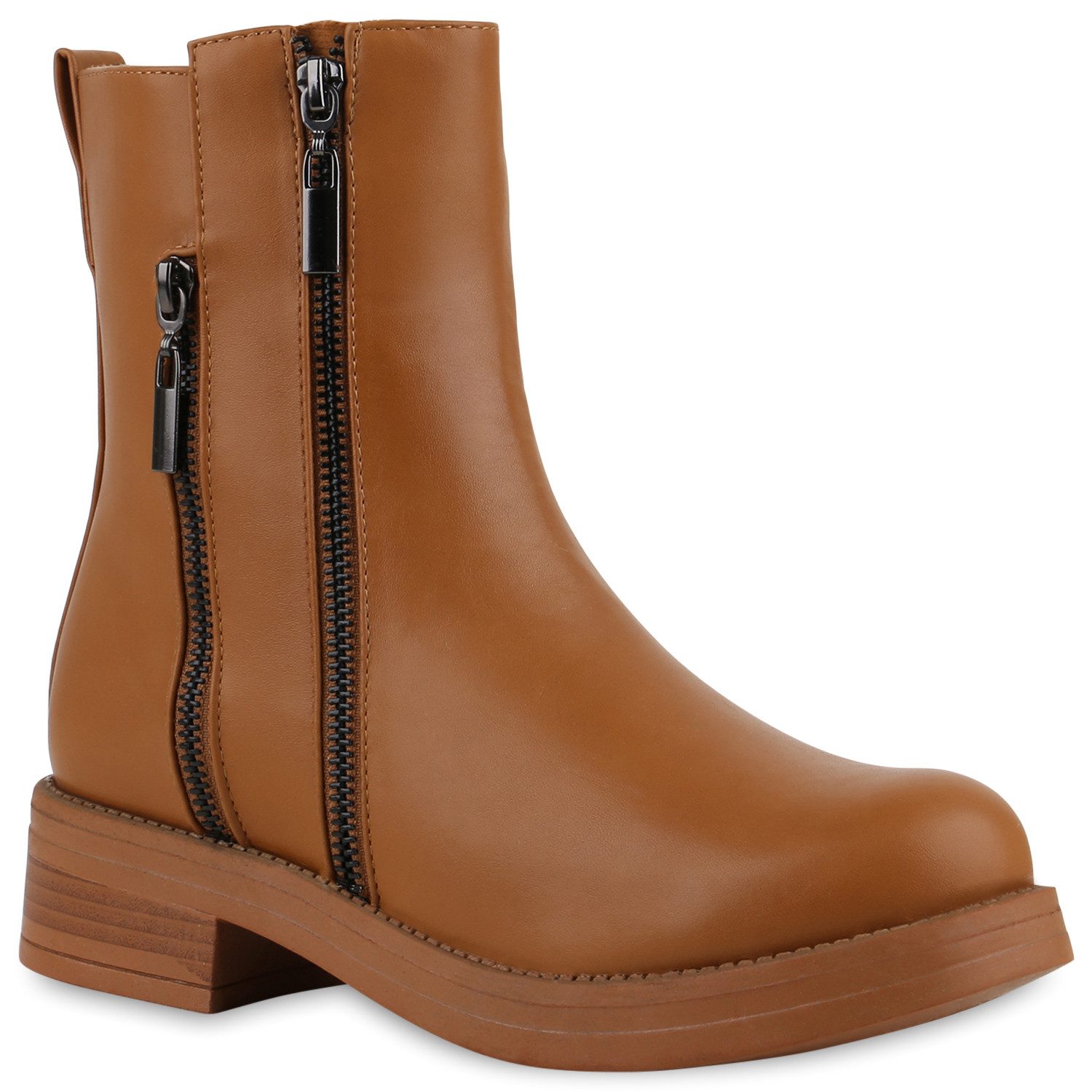 VAN HILL 839824 Bikerboots Damen Leicht günstig online kaufen