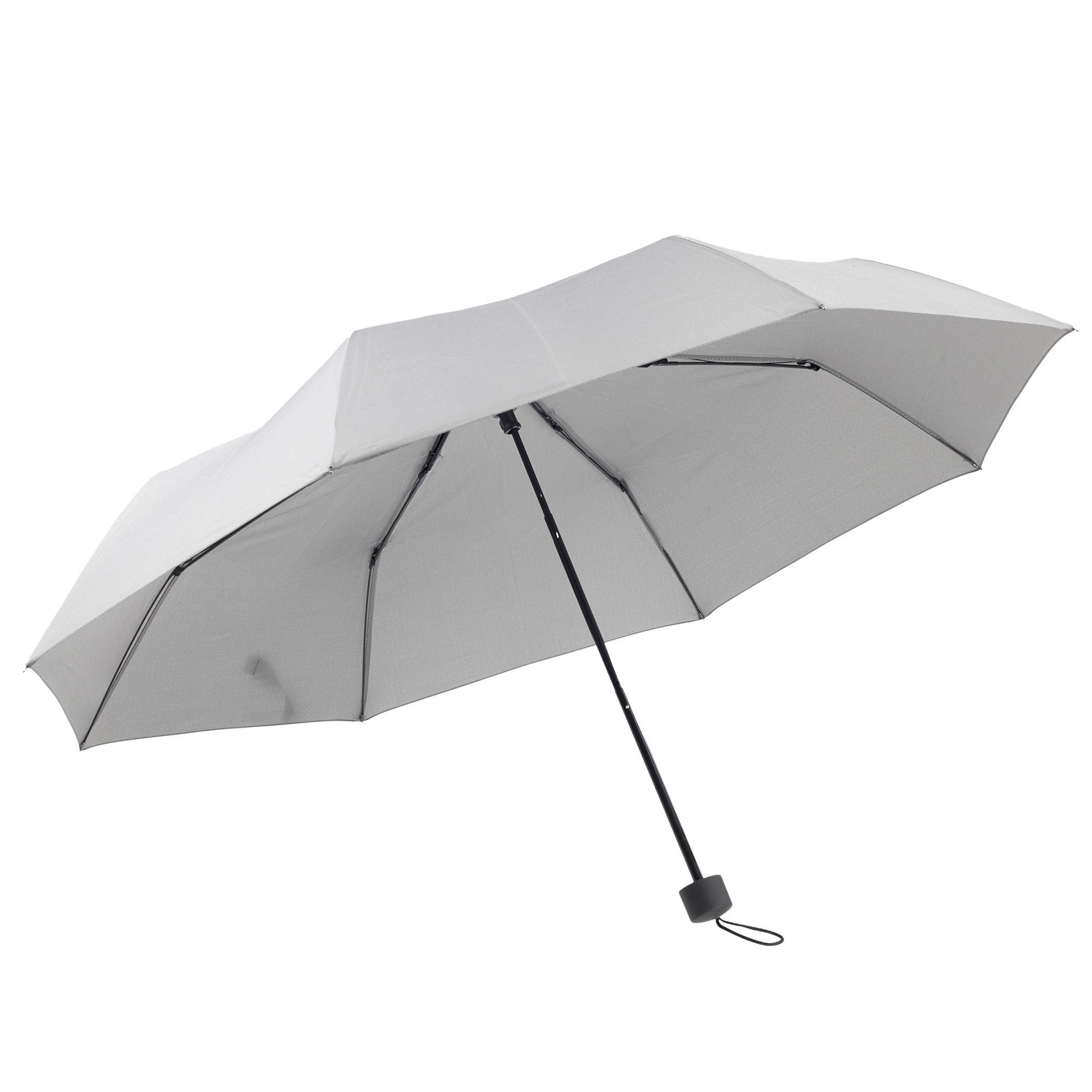 WENKO Taschenregenschirm Regenschirm faltbar, 2in1, Einkaufstasche