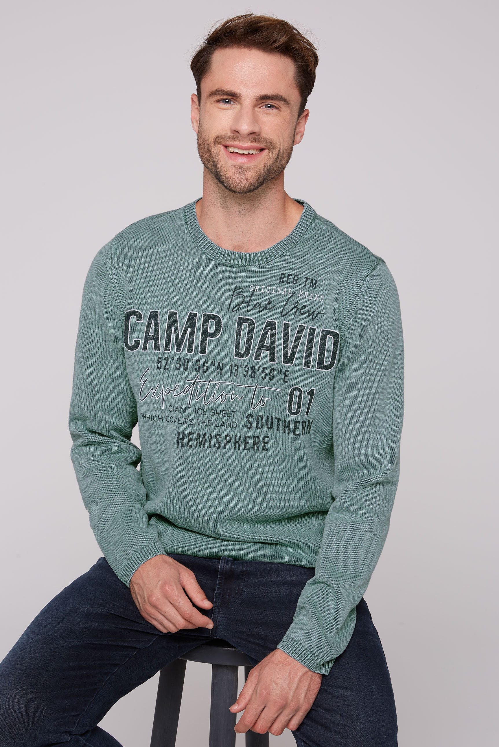 Fabelhafte Camp David Pullover Herren Bild