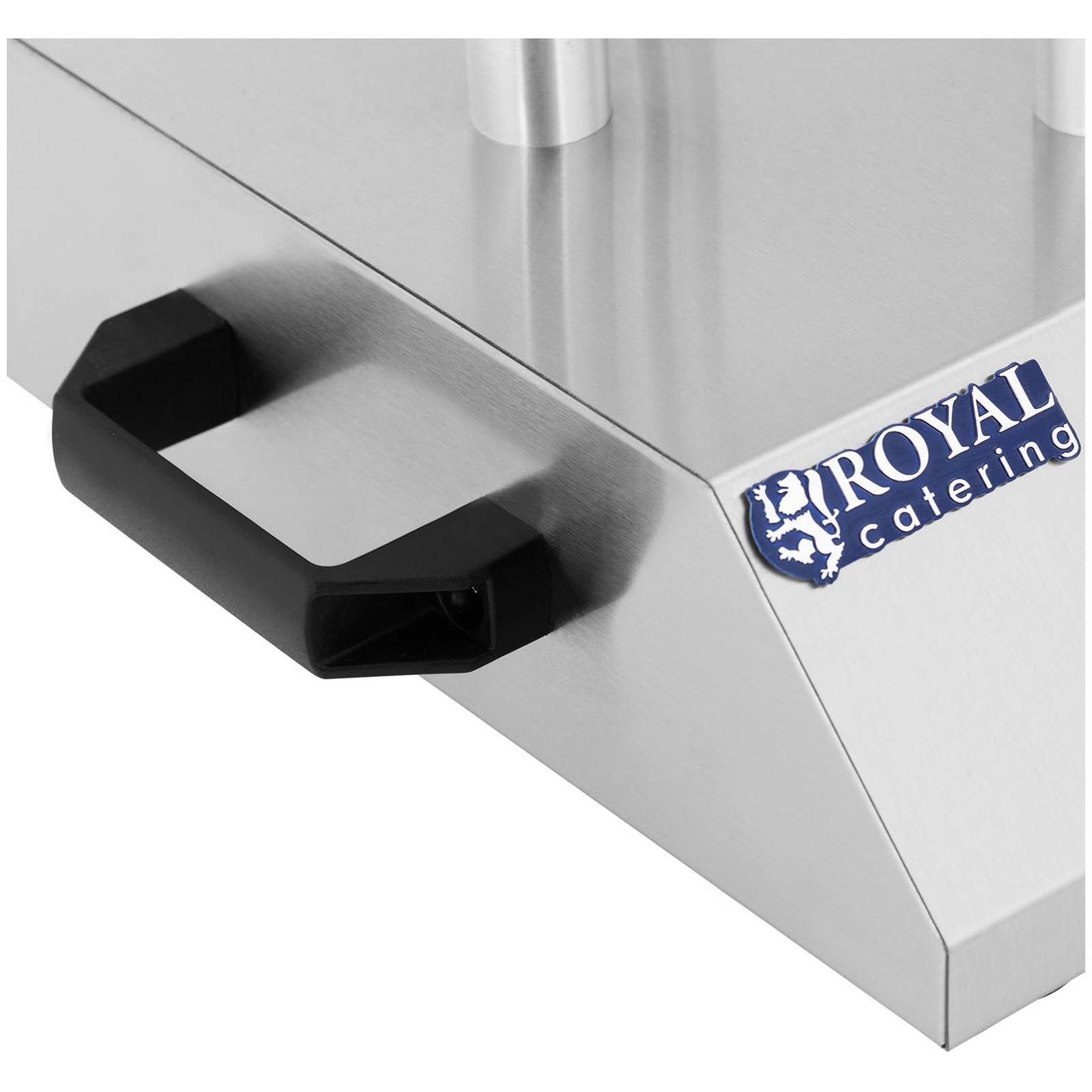 Royal Catering Hotdog-Maker Hot Dog Spießtoaster 4 Spieße Brötchentoaster Berliner Ketwurst, 200 W