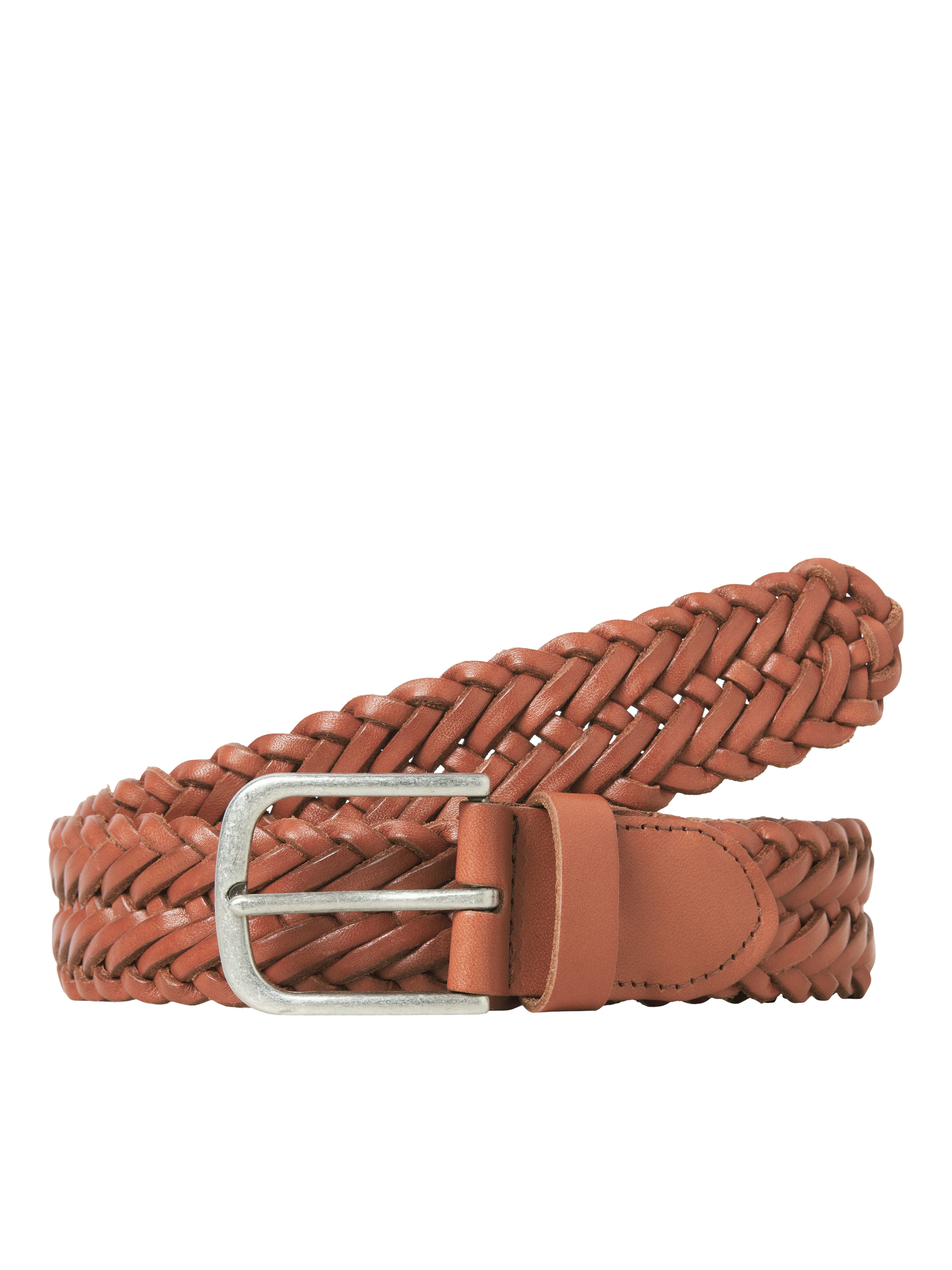 Jack & Jones Ledergürtel JACJOE BRAIDED LEATHER BELT – Bild 5 von 5