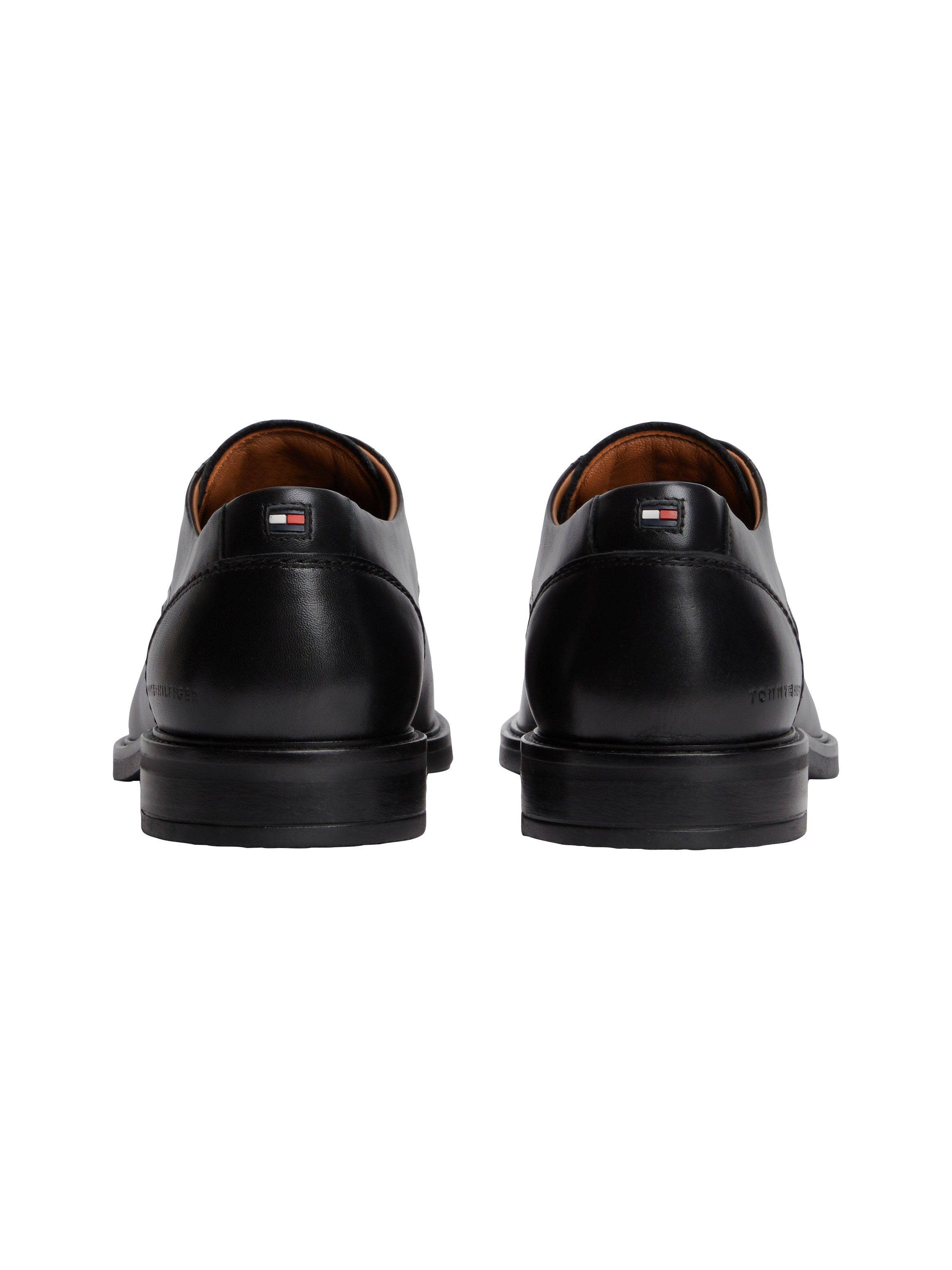 Tommy Hilfiger CORPORATE DRESSY LTH SHOE Schnürschuh Abendschuh, Festtagsschuh mit dezenten Ziernähten – Bild 2 von 5
