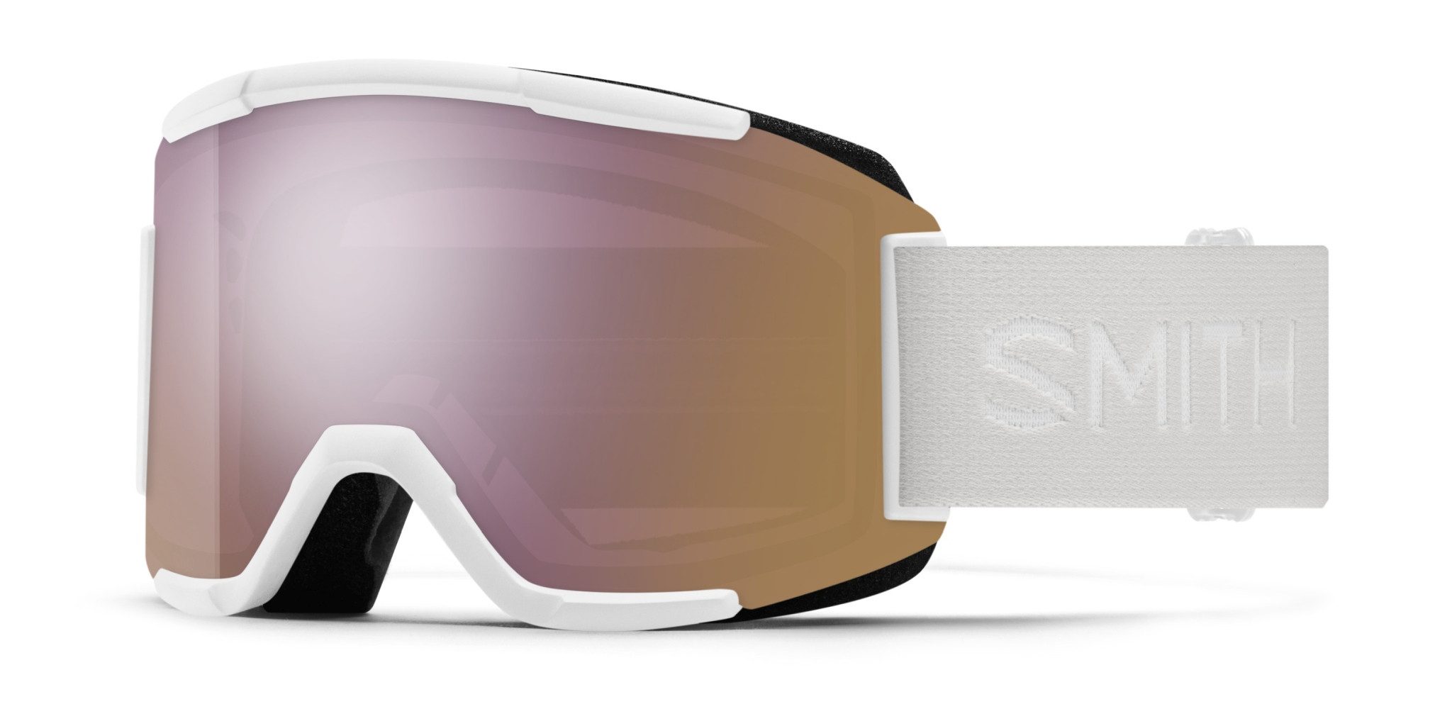Smith Snowboardbrille SQUAD, Wechselscheibensystem, helmkompatibel, rahmenlose Konstruktion
