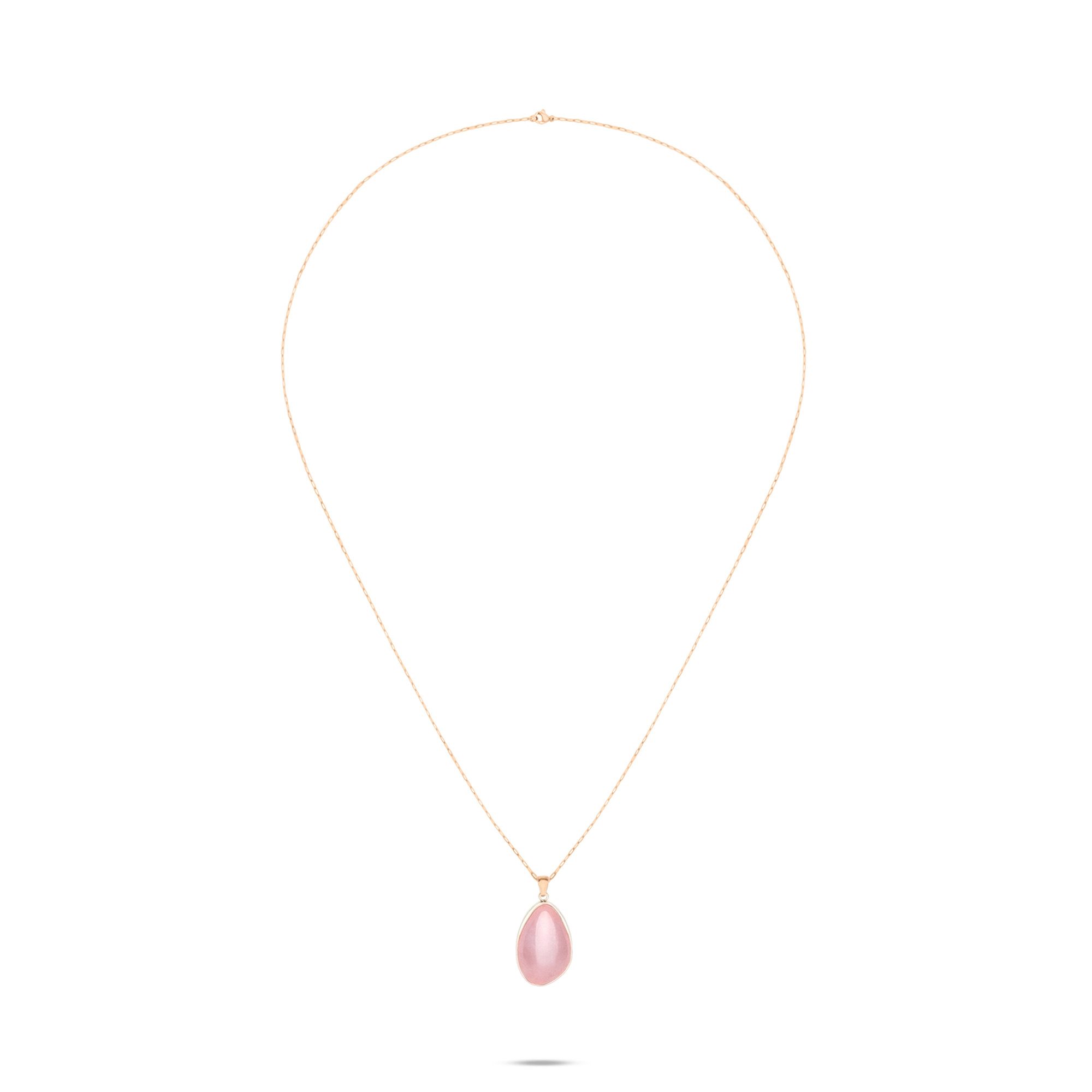 s.Oliver Lange Kette Stone, mit Amazonit, Moosachat oder Rosenquarz