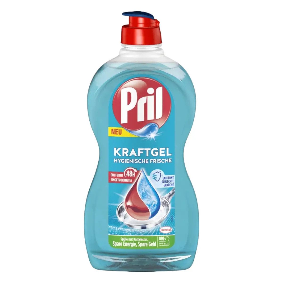 PRIL Spülmittel Kraftgel Hygienische Frische 450ml Geschirrspülmittel