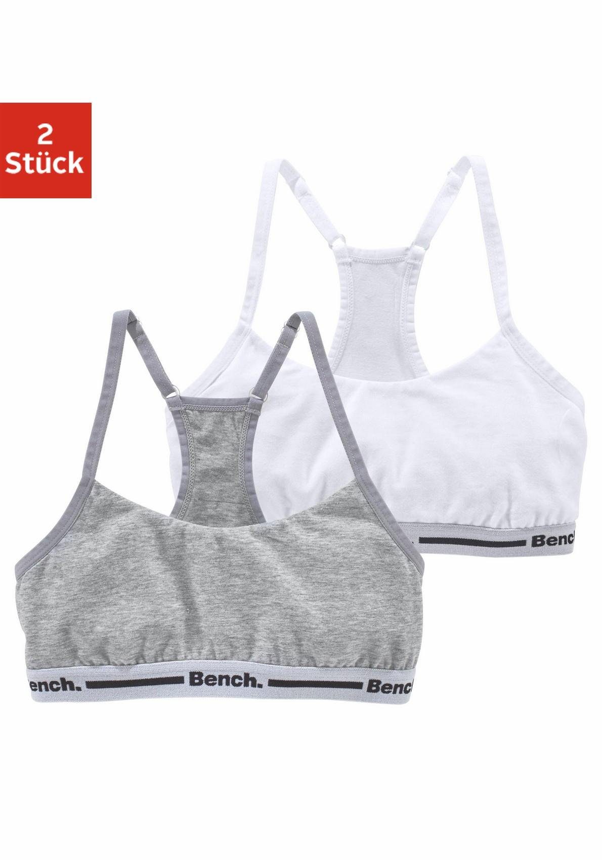 Bench. Bustier (Packung, 2-tlg) Девочкам - verstellbarer Ringerrücken