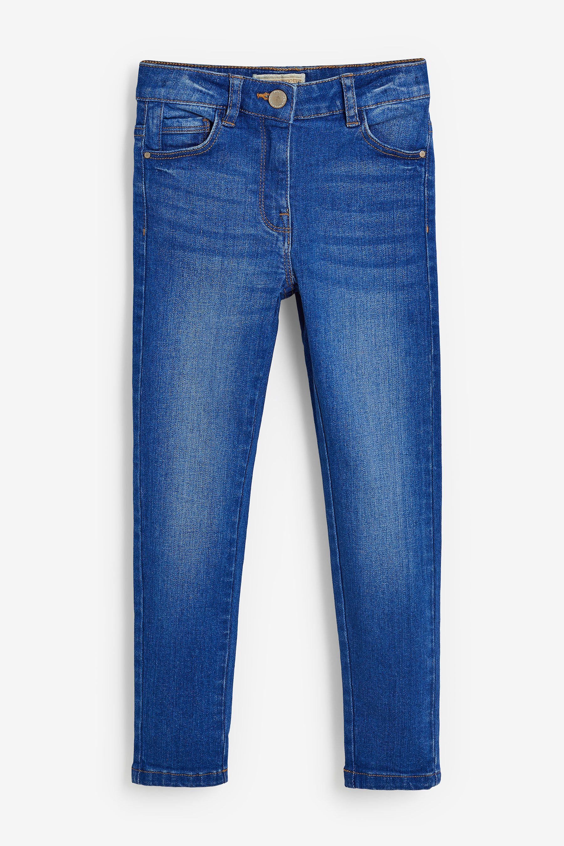 Next Slim-fit-Jeans Skinny Jeans (3–16 Jahre) – Slim Fit (1-tlg) Denim Bright Blue
