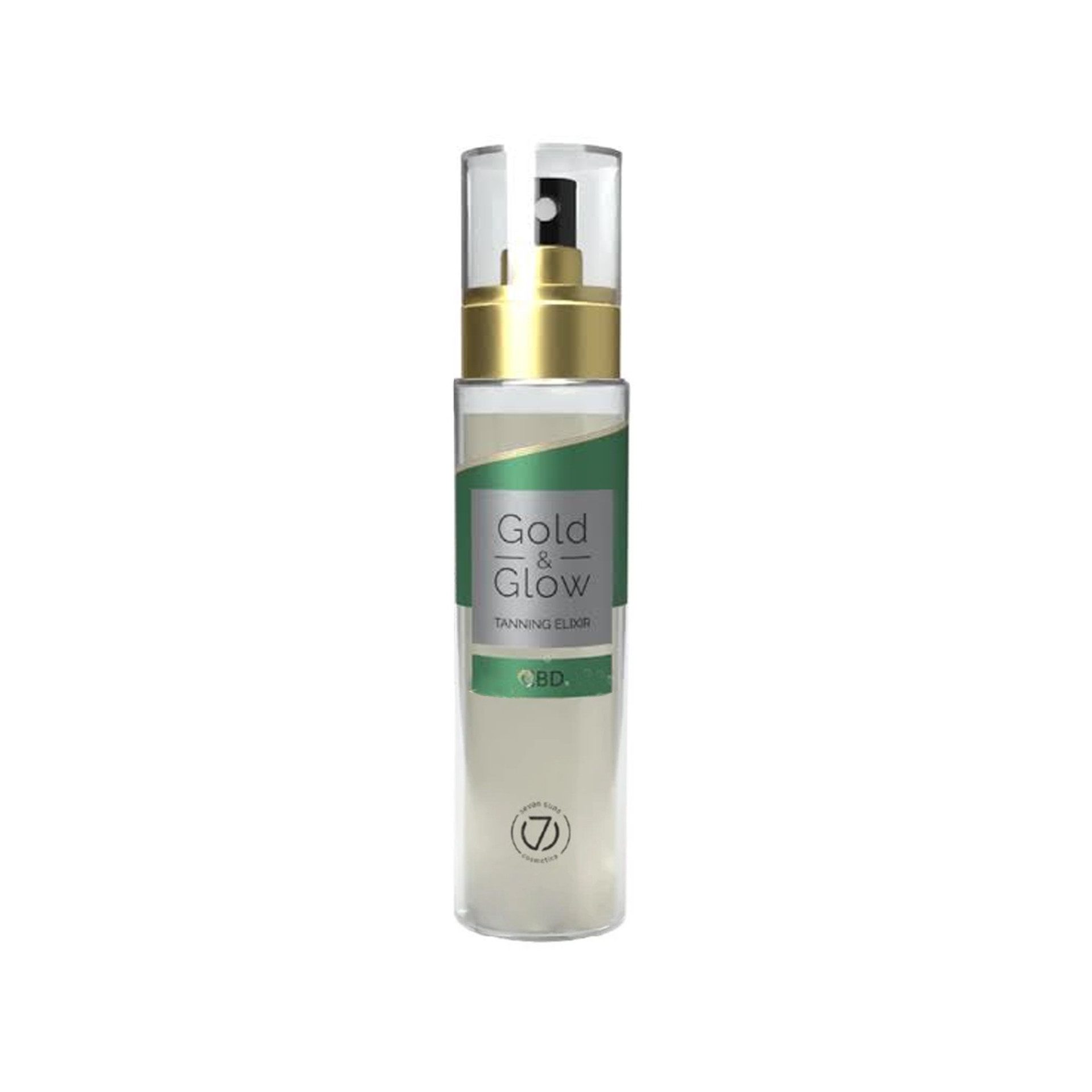 7Suns Selbstbräunungsöl 7suns Gold & Glow CBD 100 ml, schnell einziehend
