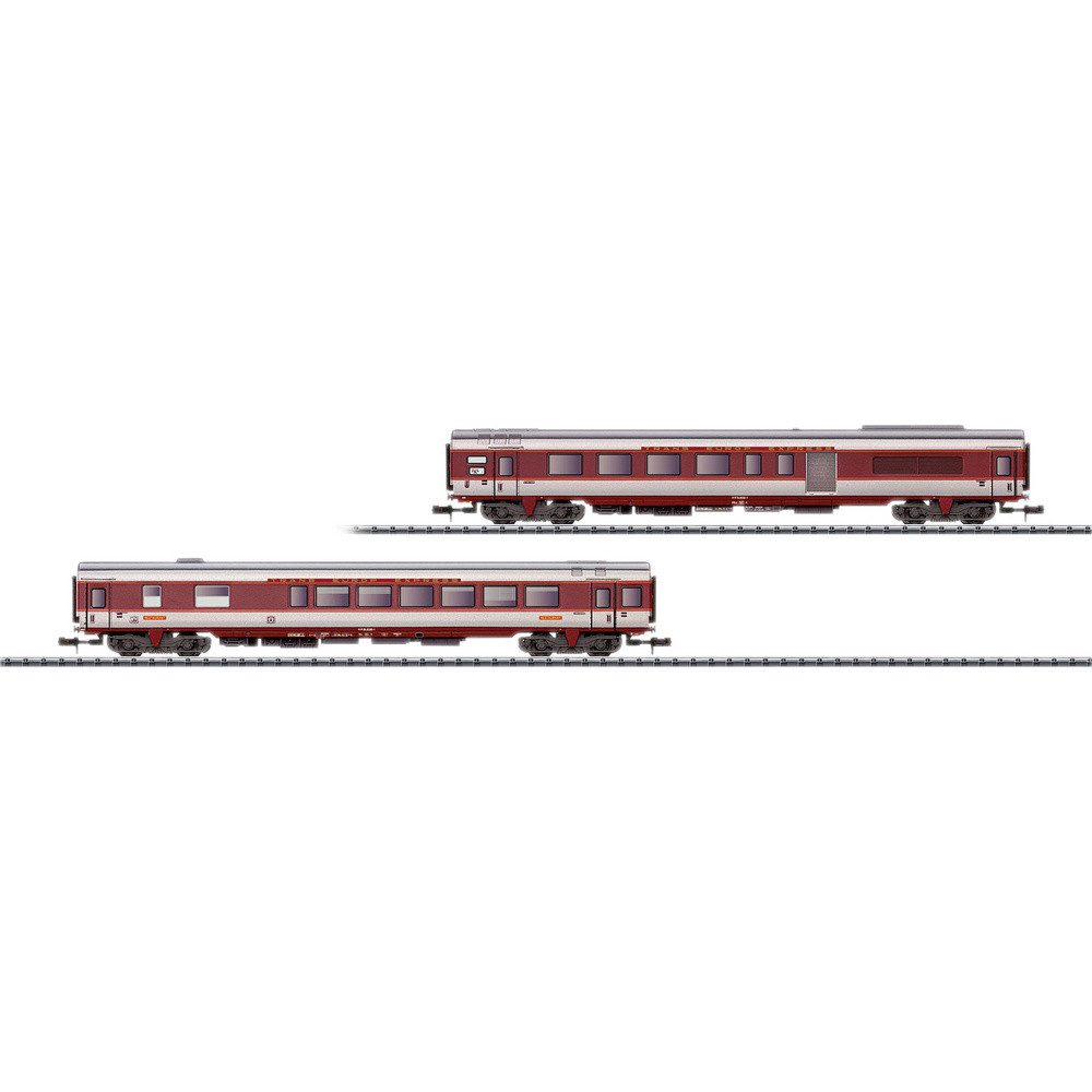 MiniTrix Personenwagen MiniTrix 15692 N 2er-Set Personenwagen Grand-Comfort der SNCF