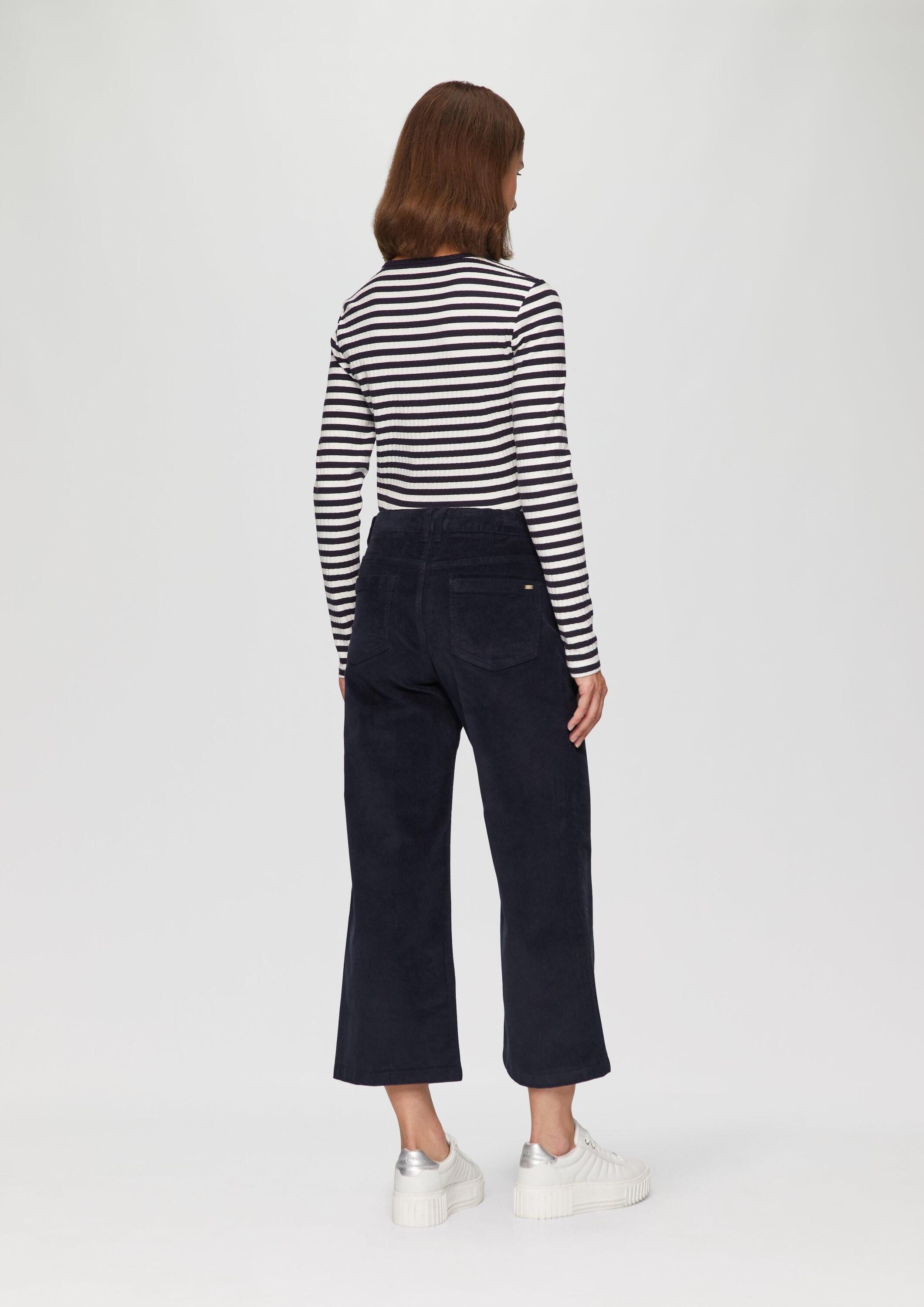 s.Oliver Culotte Hose Elastische Culotte aus Cord