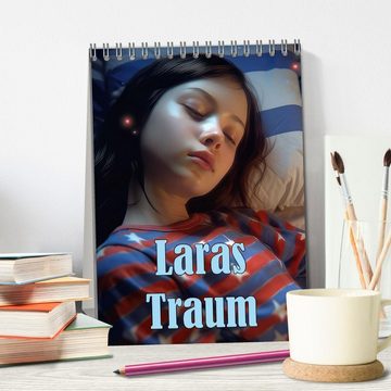 CALVENDO Wandkalender Laras Traum (Tischkalender 2024 DIN A5 hoch), CALVENDO Monatskalender