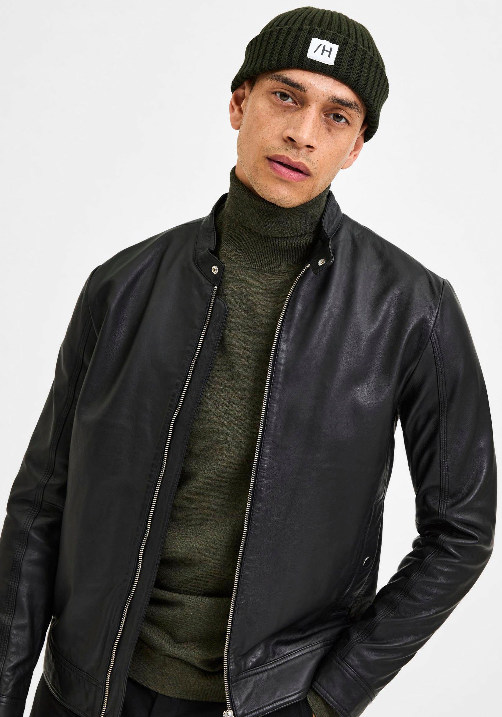 Selected Lederjacke ARCHIVE CLASSIC LEATHER JKT
