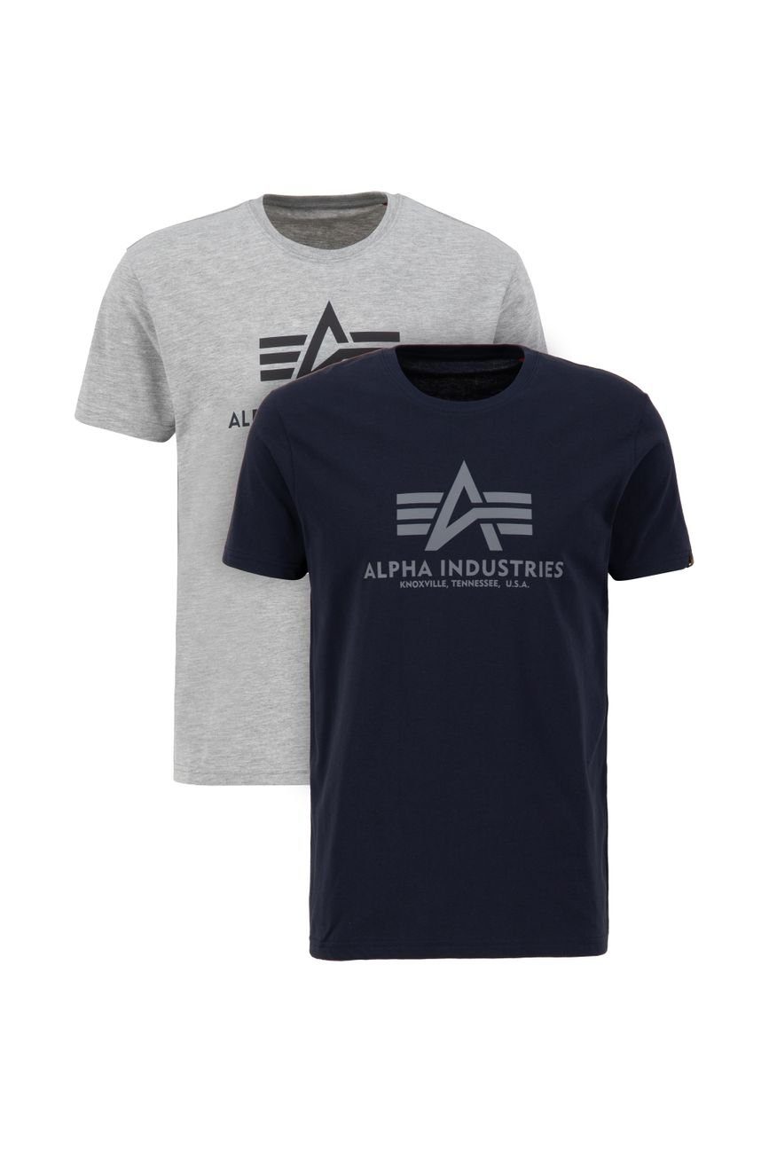 Alpha Industries T-Shirt Basic T 2 Pack (2-tlg)