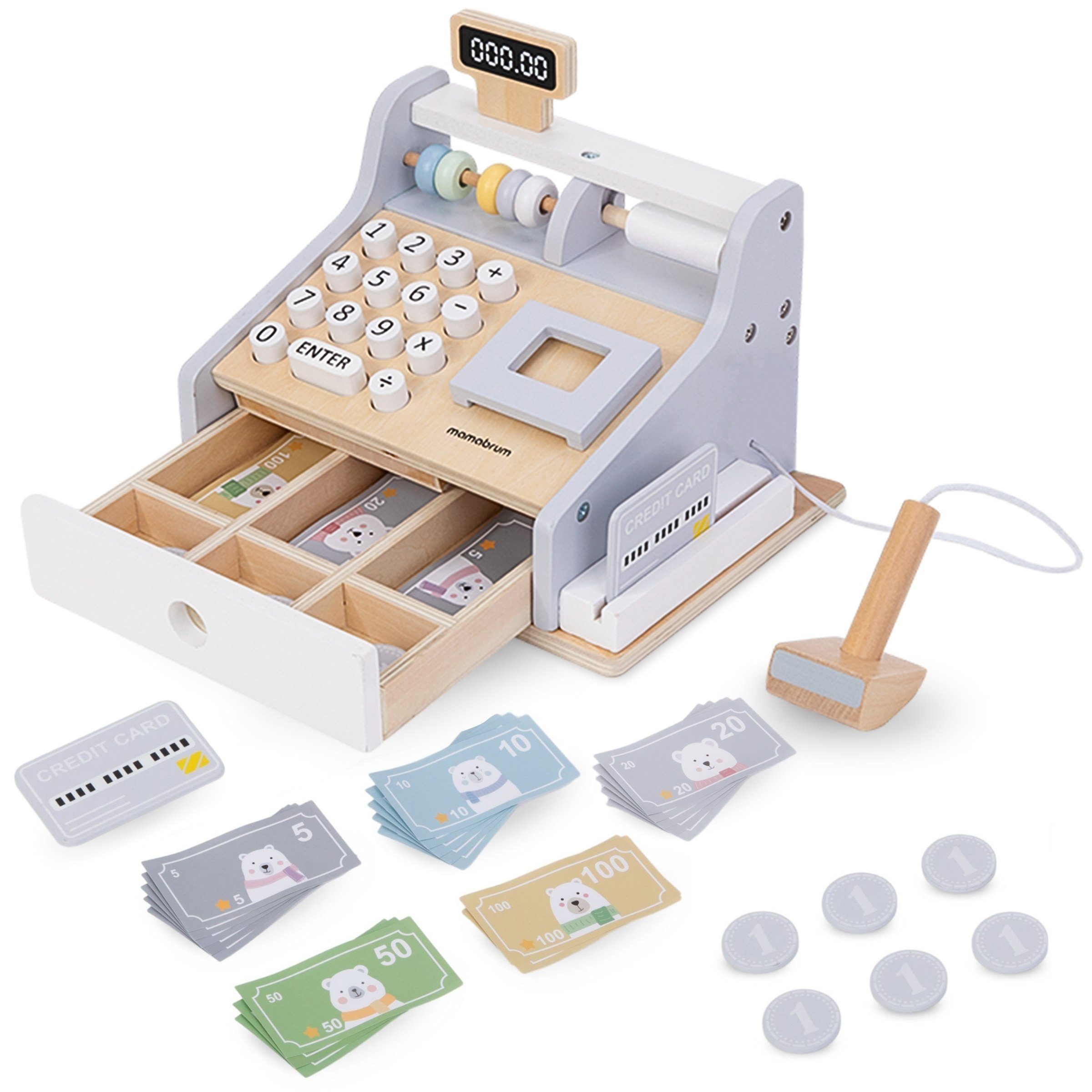 Mamabrum Spielkasse Holz-Kassenset - Lernspielzeug aus günstig online kaufen