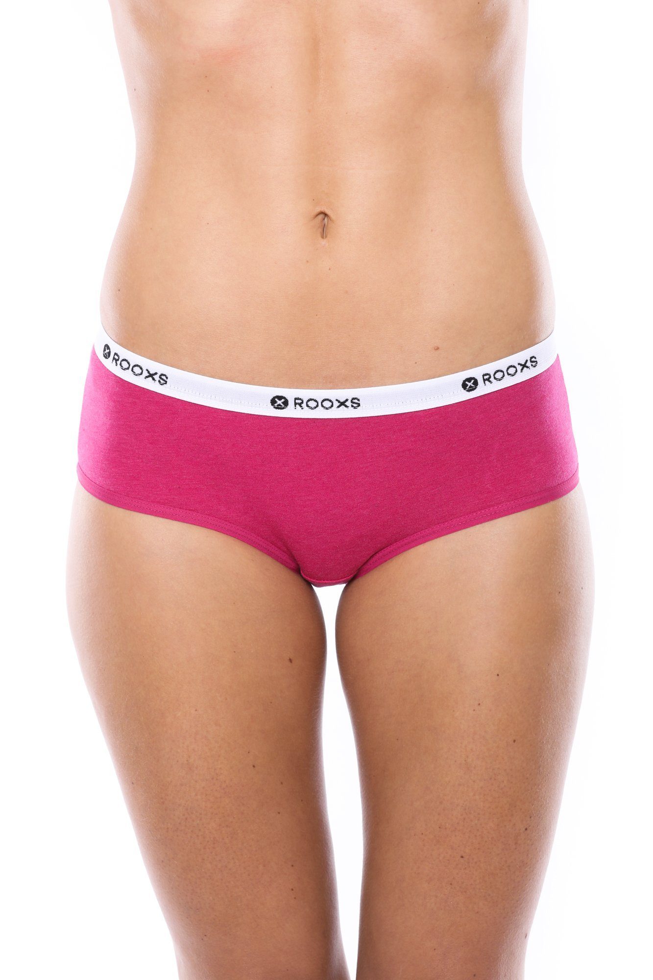 ROOXS Hipster Unterwäsche Damen Slip Unterhosen (3-St) Baumwolle Hipster