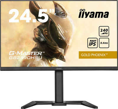 Iiyama GB2590HSU-B5 Gaming-Monitor (62,2 cm/25 ", 1920 x 1080 px, Full HD, 0,4 ms Reaktionszeit, 240 Hz, IPS-LED)
